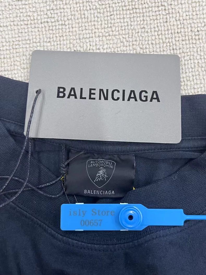 Balenciaga Balenciaga Automobili Lamborghini Signature Faded Stretch Size L / US 10 / IT 46 - 5 Thumbnail