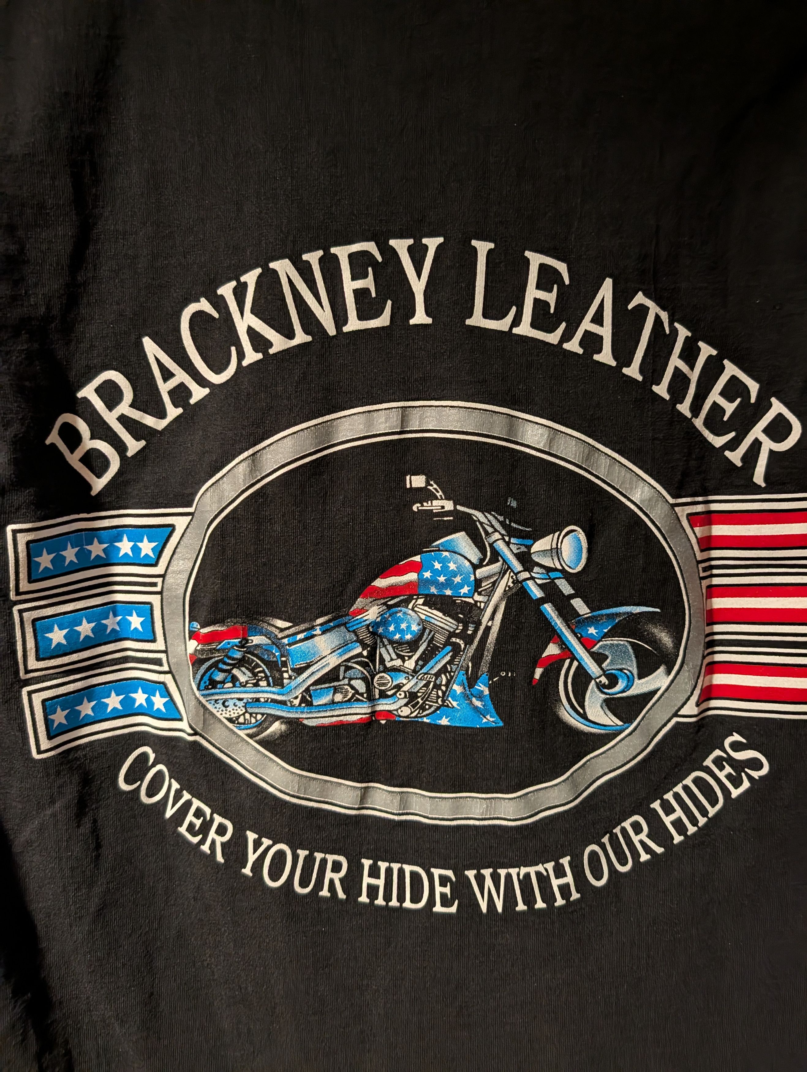 Harley Davidson Brackney Leather Long Sleeve Biker T-Shirt USA Motorcycle Size US L / EU 52-54 / 3 - 9 Thumbnail