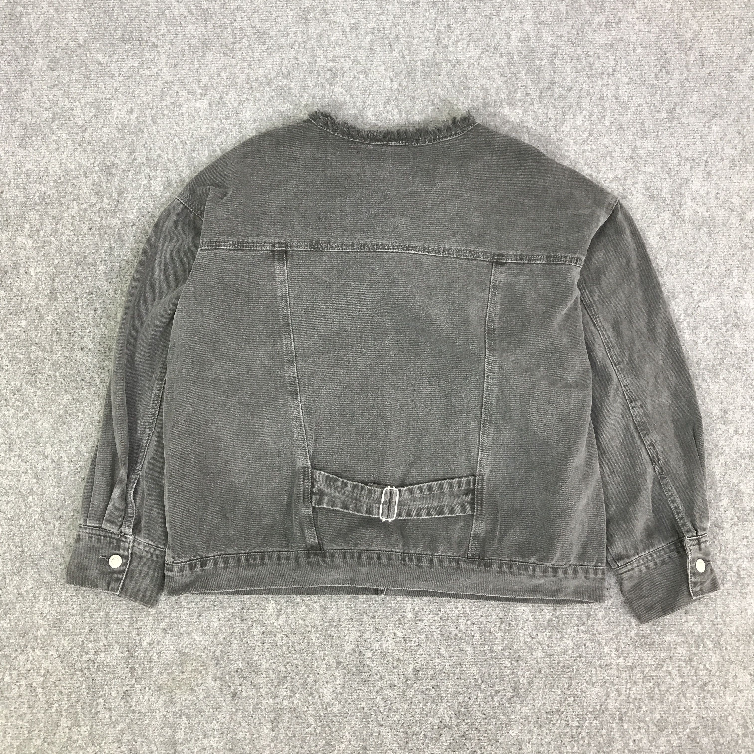 Japanese Brand RICHE GLAMOUR TYPE 2 BLACK FADED JACKET K96B17 Size US M / EU 48-50 / 2 - 3 Thumbnail