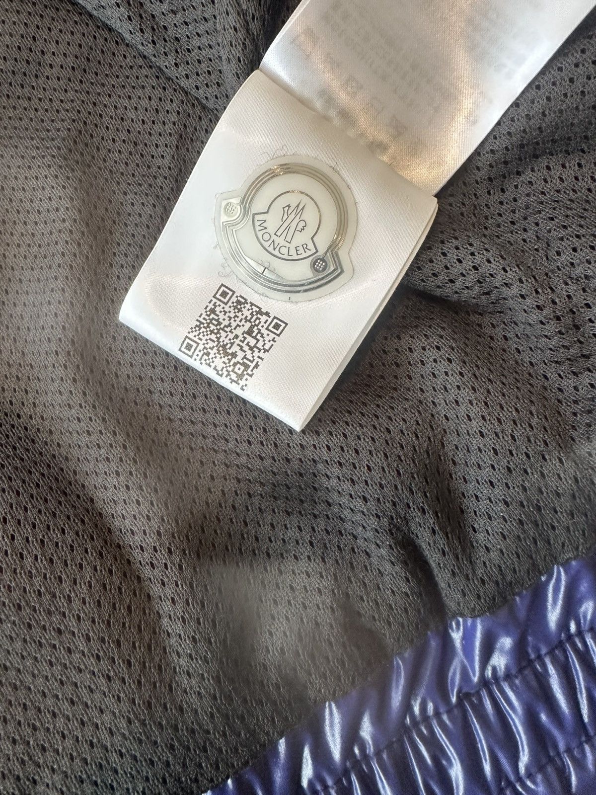 Moncler Grenoble Moncler Monogram Graphic Print Faux Fur Jacket w/ Tags, sz M Size M / US 6-8 / IT 42-44 - 7 Thumbnail