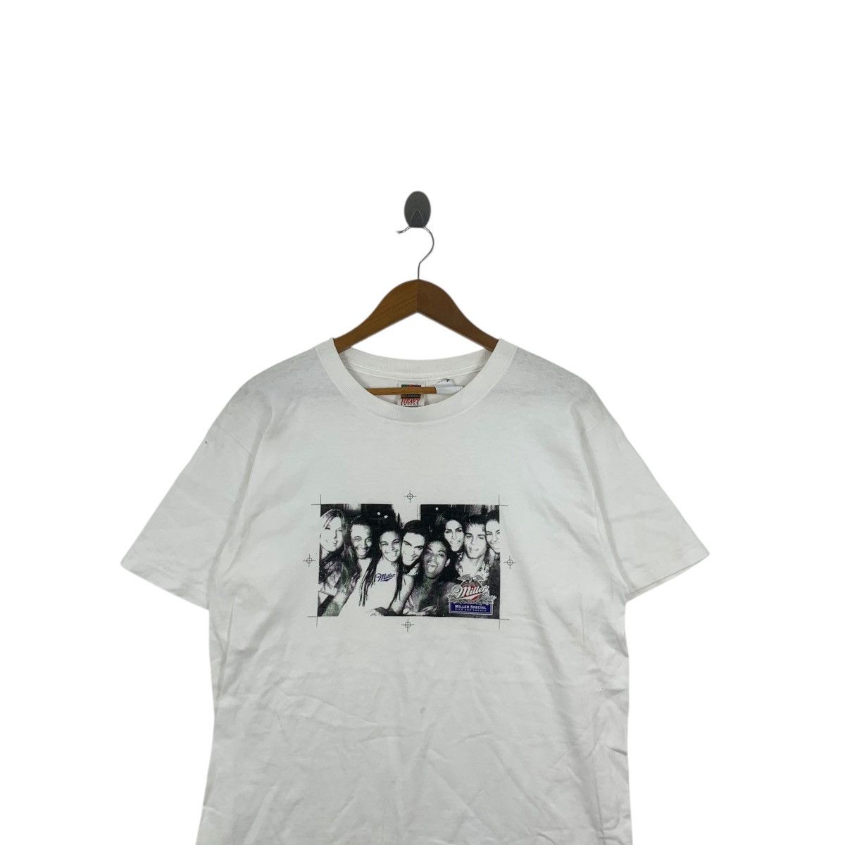 Vintage Vintage 90’ MILLER BEER BREWING Fotofolio Ads Tee Shirt Size US L / EU 52-54 / 3 - 2 Thumbnail