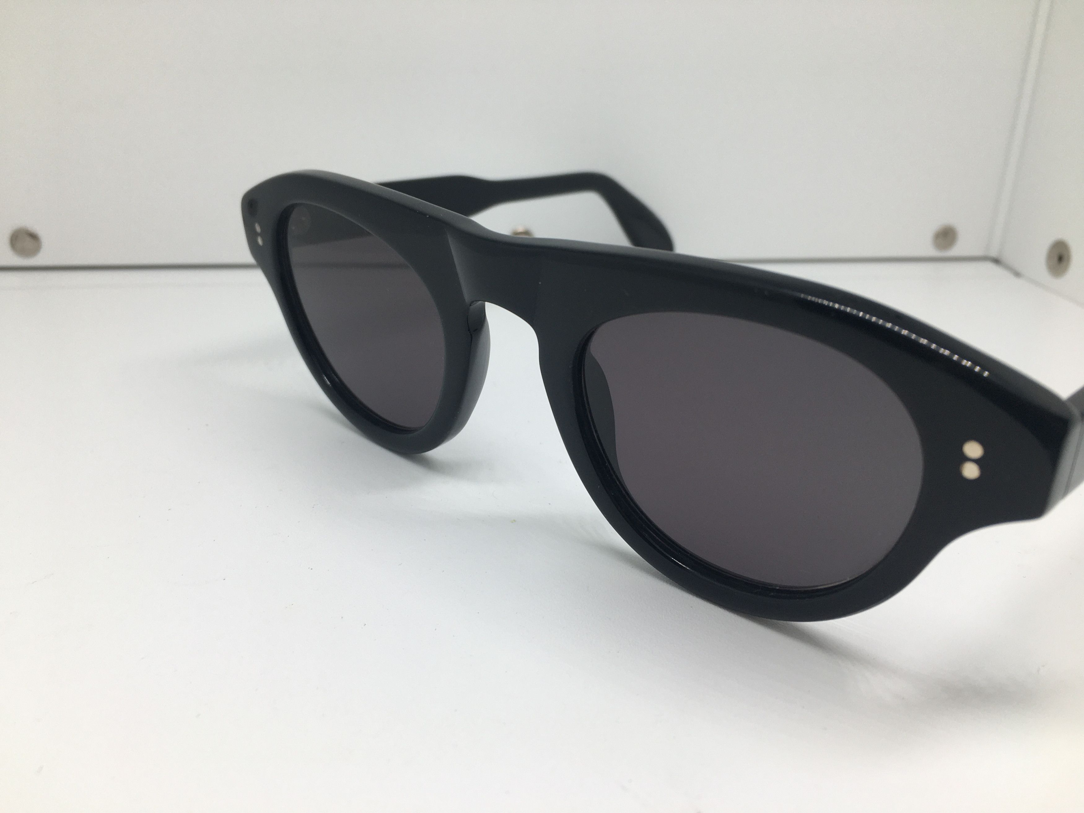 Other JL Arthur Black Acetate Sunglasses Frame Size ONE SIZE - 3 Thumbnail