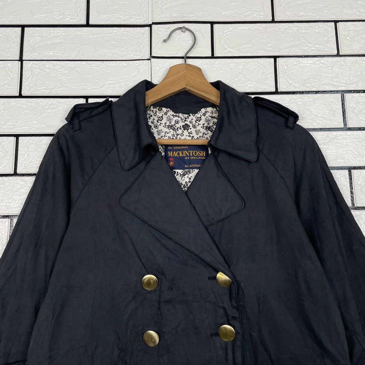 Mackintosh Mackintosh Francis Campelli Double Breasted Coat Size M / US 6-8 / IT 42-44 - 2 Thumbnail