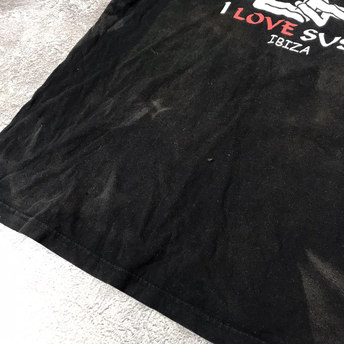 Vintage Vintage Y2K Graphic Tee I Love Sushi Ibiza Funny Slogan L Size US L / EU 52-54 / 3 - 4 Thumbnail