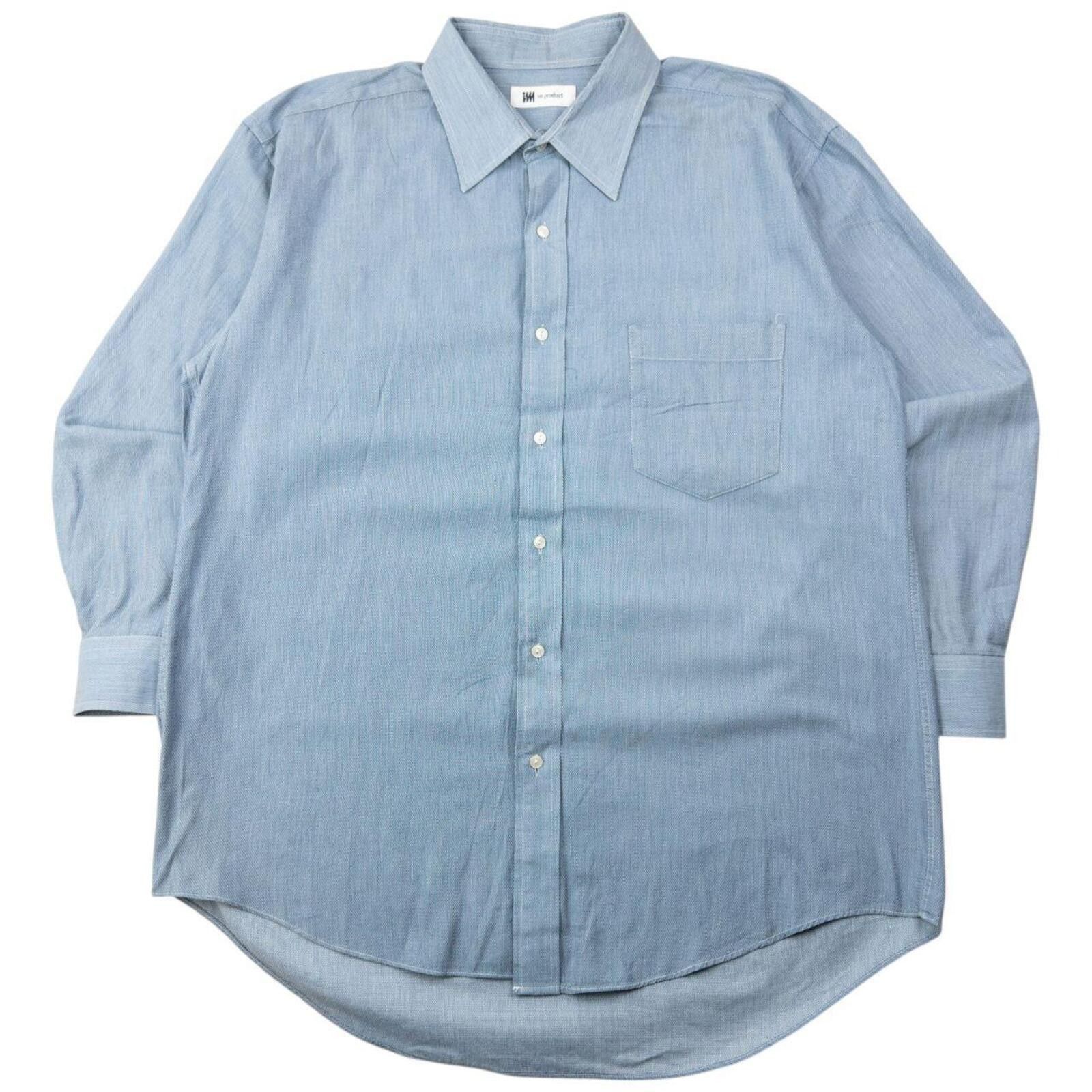 Issey Miyake Vintage 90s Issey Miyake Long Sleeve Button Up Shirt Size L Size US L / EU 52-54 / 3 - 1 Thumbnail
