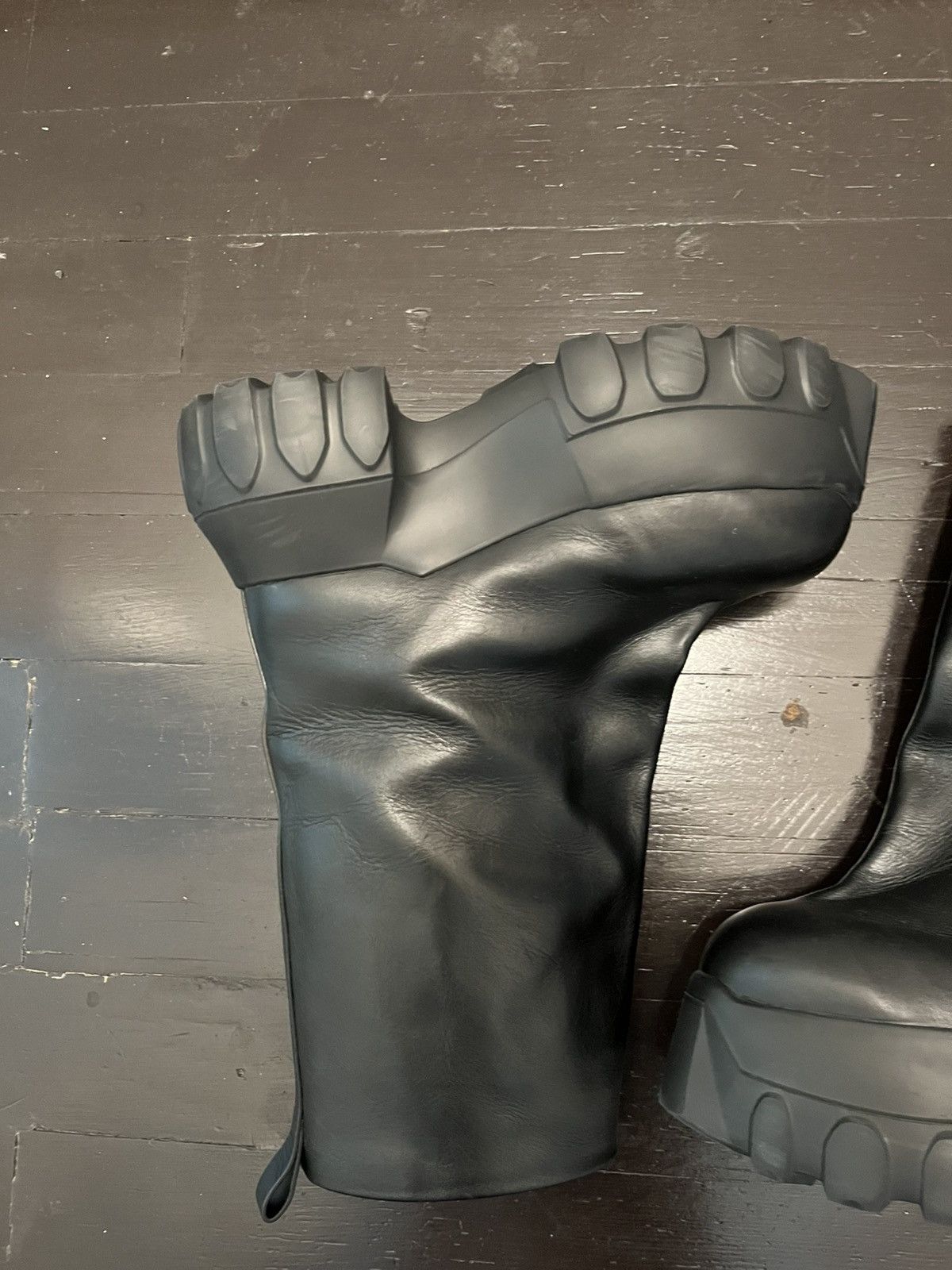 Rick Owens Flared Mega Tractor Size US 8 / EU 41 - 4 Thumbnail