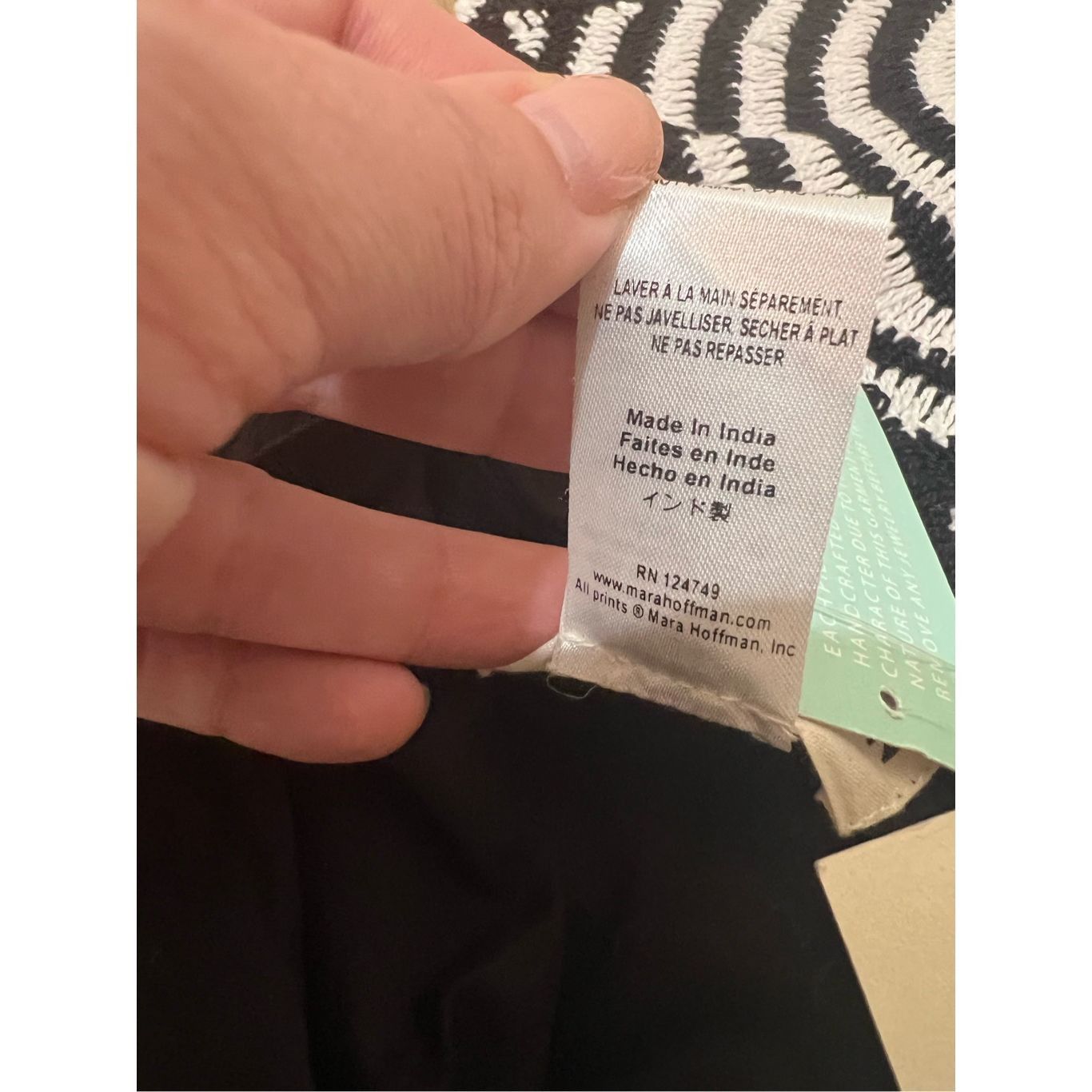 Mara Hoffman Mara Hoffman Swim NWT Starbasket black maxi dress, size XS Size XS / US 0-2 / IT 36-38 - 7 Thumbnail