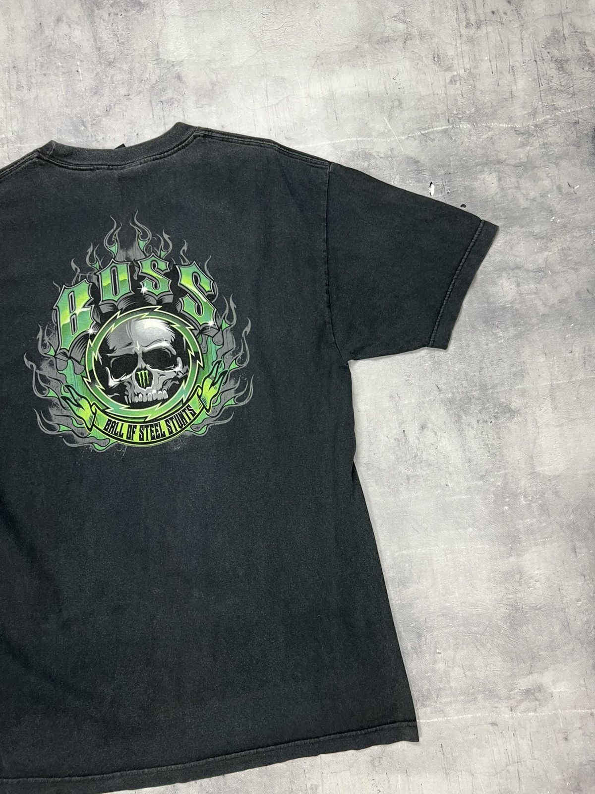 Vintage vintage monster energy Skull Print t shirt large Size US L / EU 52-54 / 3 - 3 Thumbnail