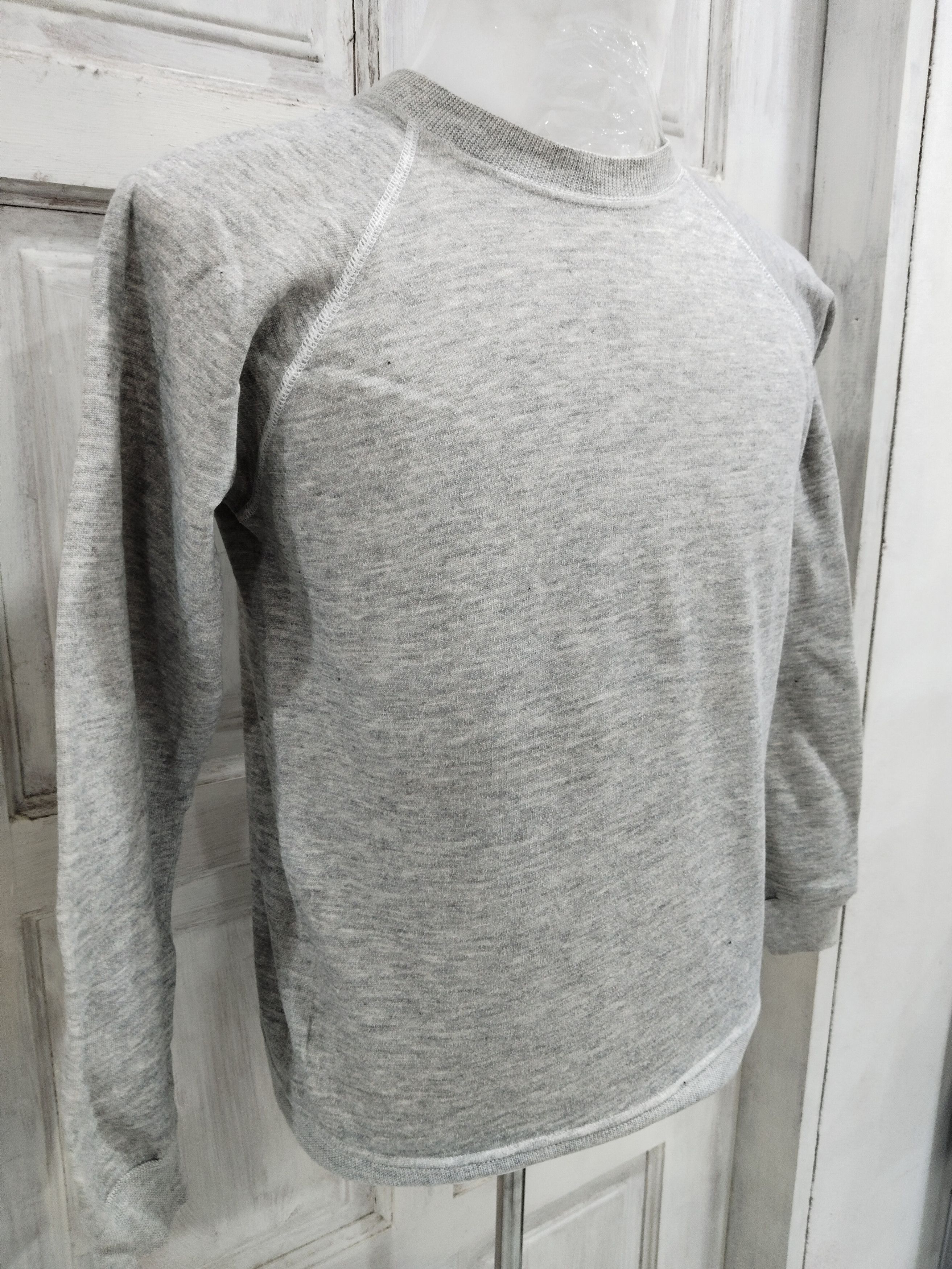 Hanes × Vintage Vintage 80s Plain Rayon Sweatshirt Size US M / EU 48-50 / 2 - 3 Thumbnail