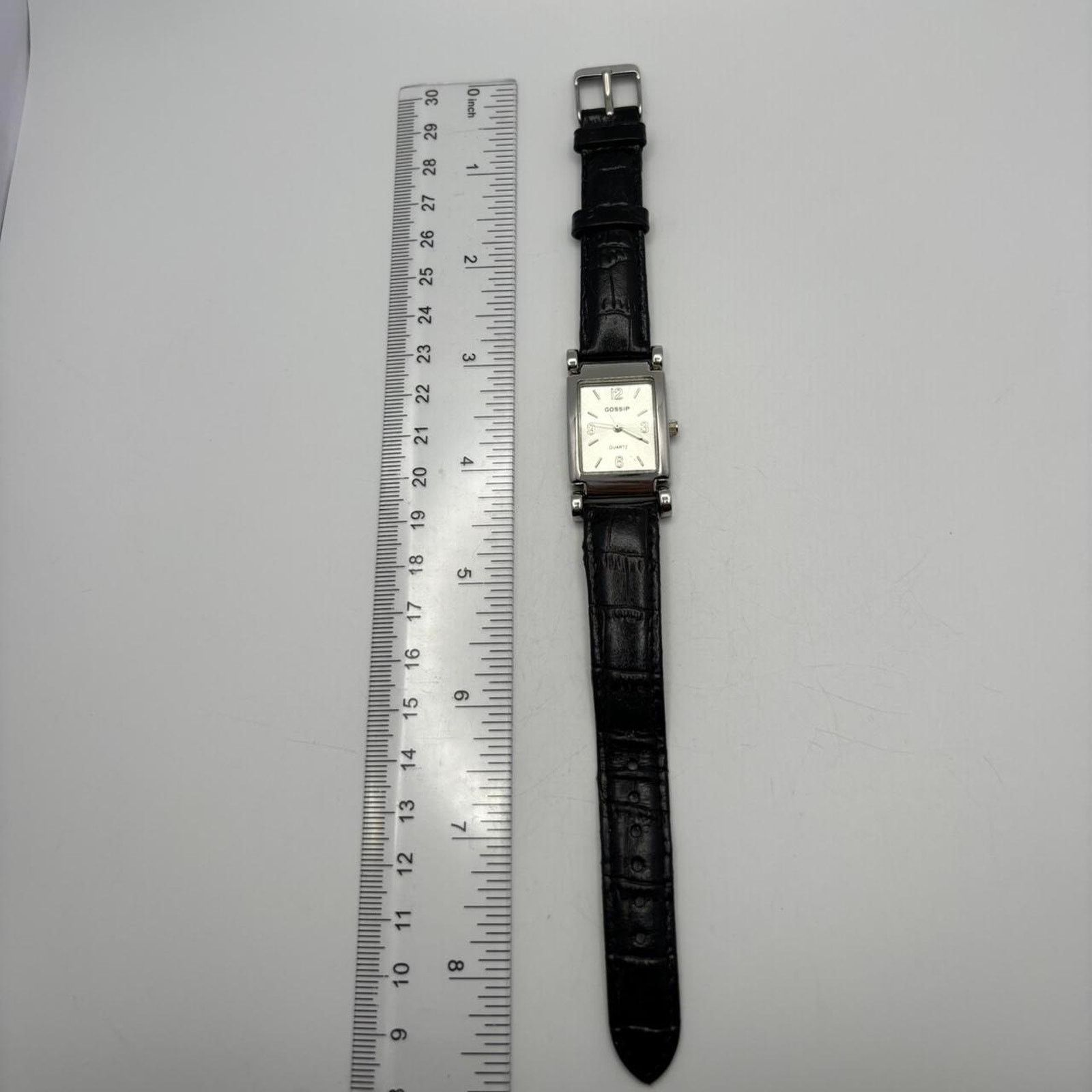 Other Silver black watch Size ONE SIZE - 4 Thumbnail