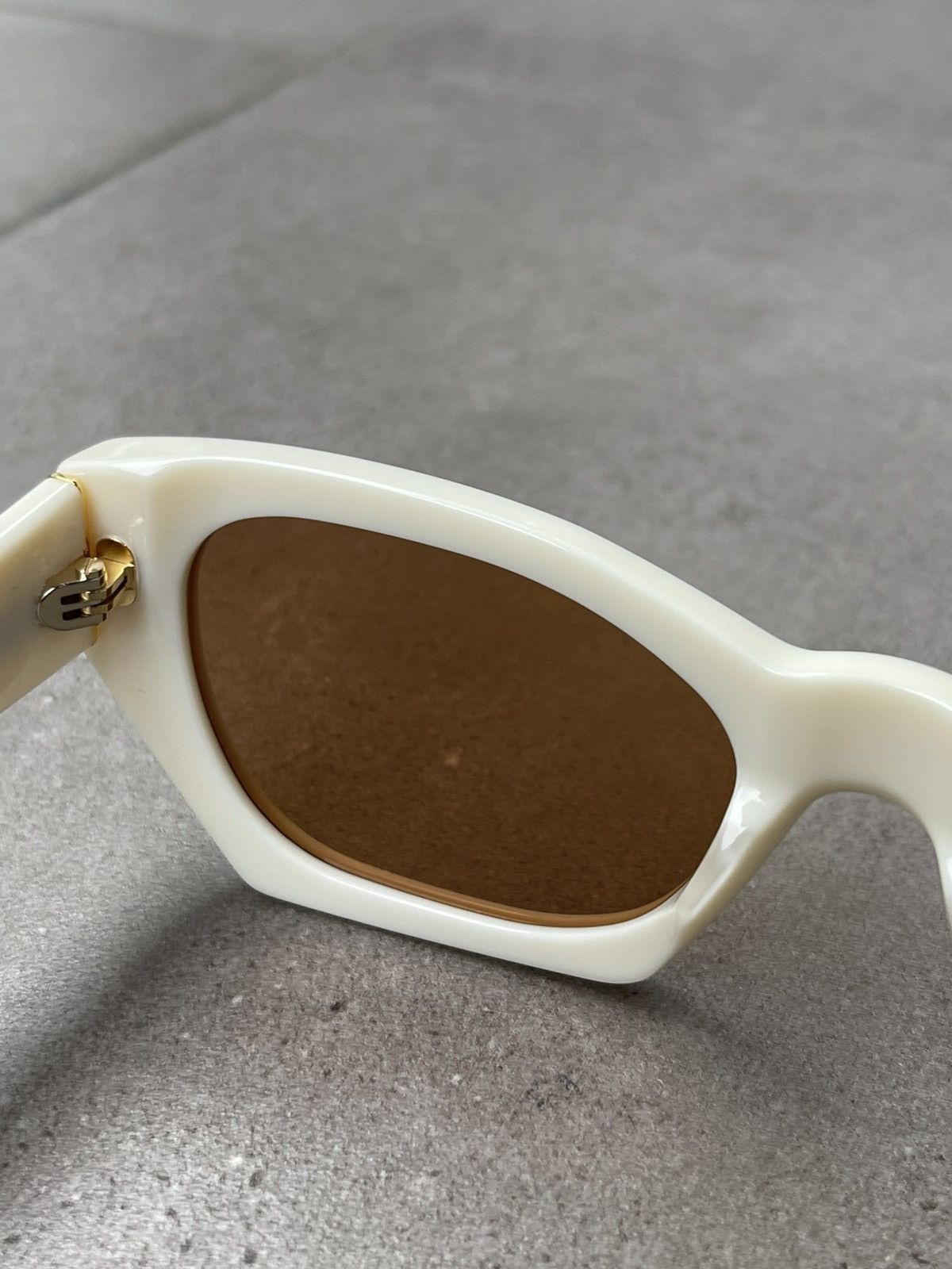 Retrosuperfuture !DS! Retrosuperfuture Amata Panna Cream Sunglasses Size ONE SIZE - 10 Thumbnail