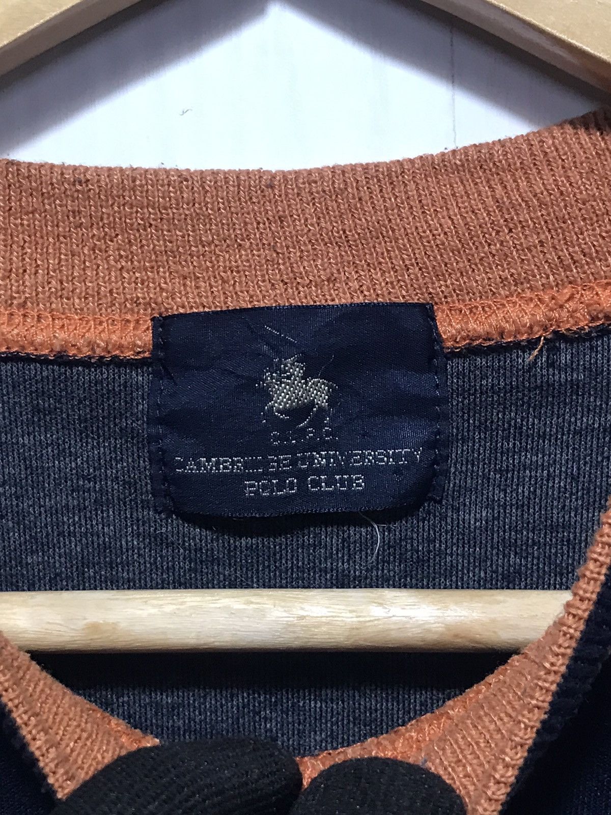 Japanese Brand × Vintage Vintage Cambridge University Polo Club Sweatshirt Size US M / EU 48-50 / 2 - 7 Thumbnail
