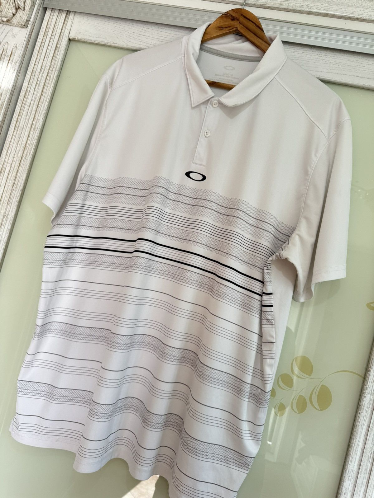Oakley Oakley High Crest White Polo T-shirt Tee Size US XXL / EU 58 / 5 - 6 Thumbnail