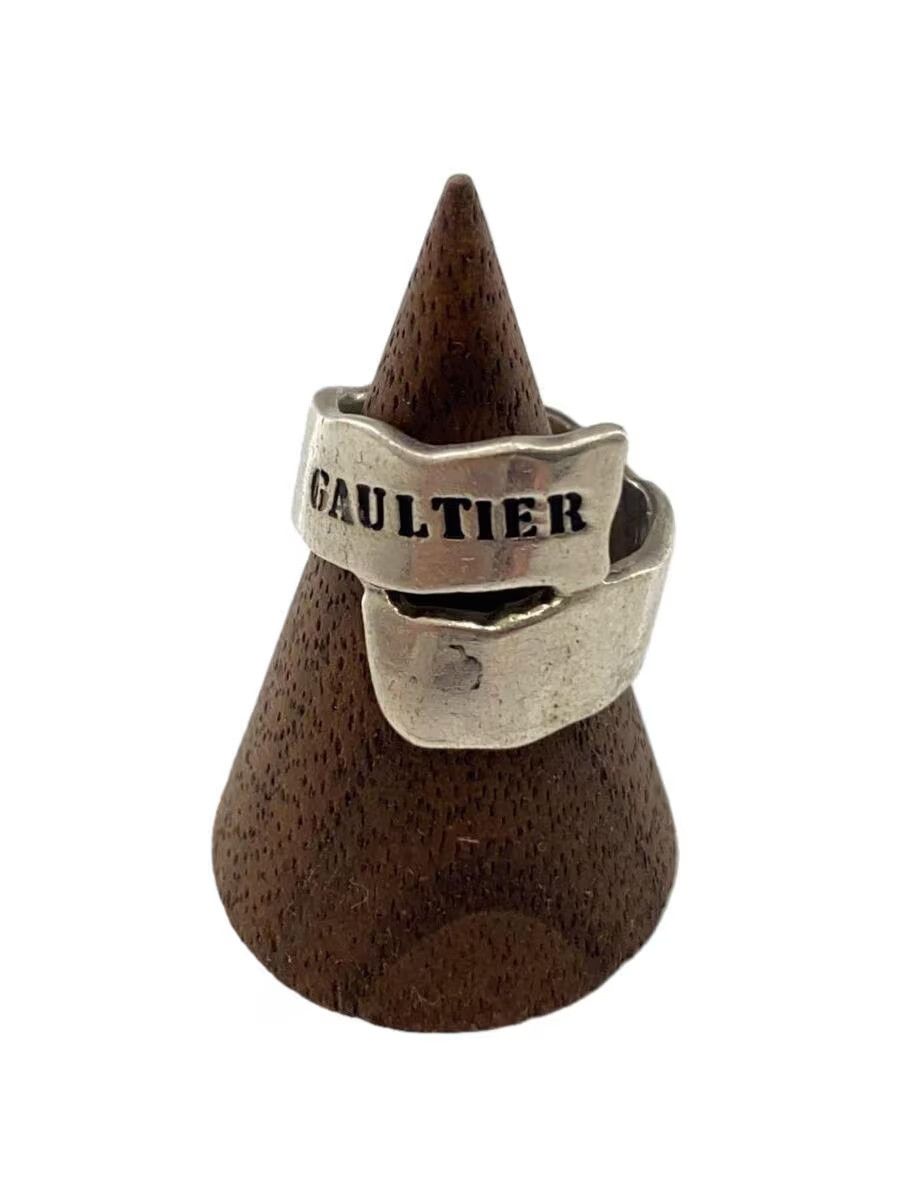 Jean Paul Gaultier .925 Logo Band Wrap Ring Size ONE SIZE - 1 Thumbnail