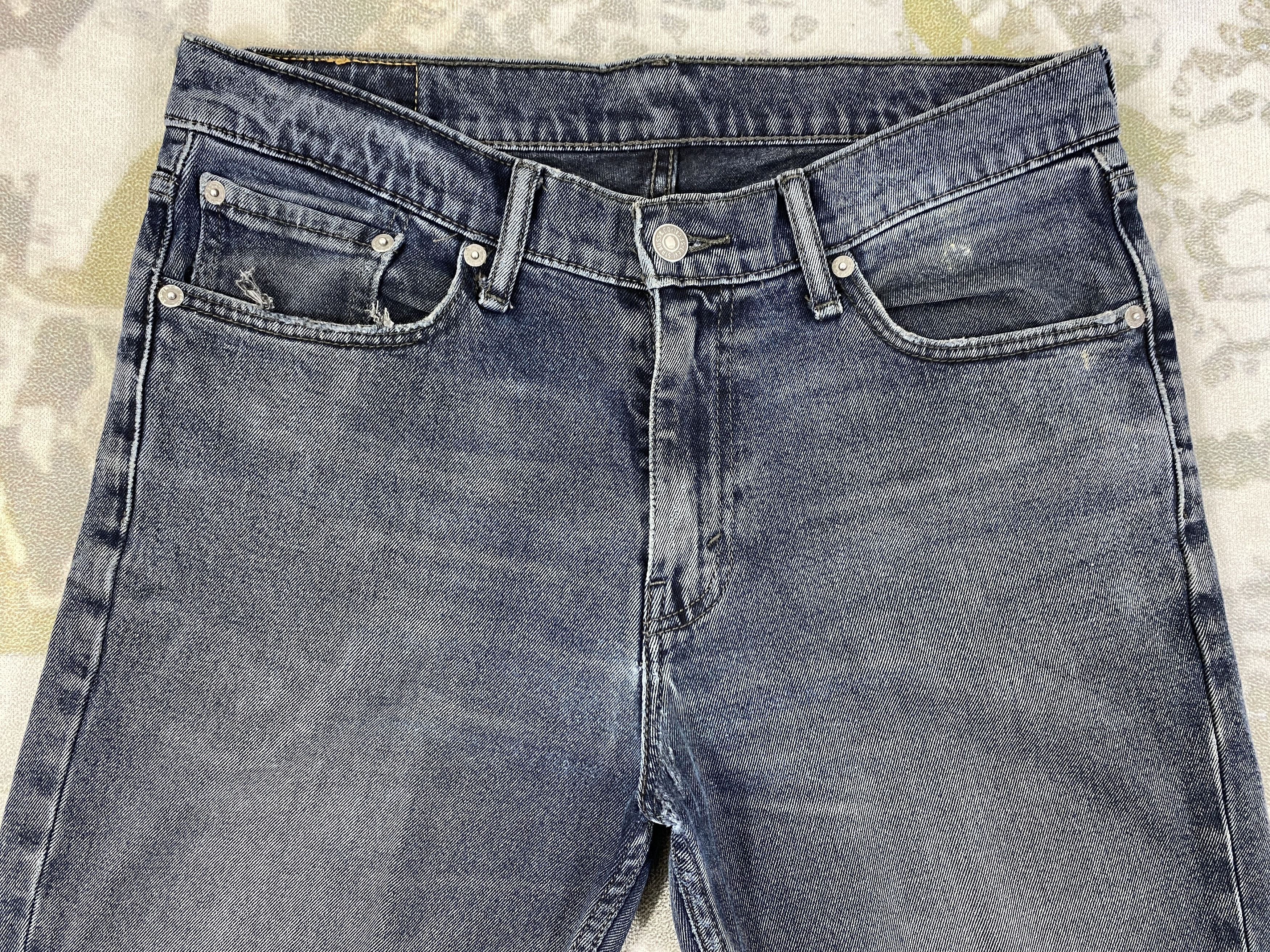 Levi's Dark Blue Vintage Levi's 511 Jeans 33x32 Denim -JN2134 Size US 33 - 3 Thumbnail