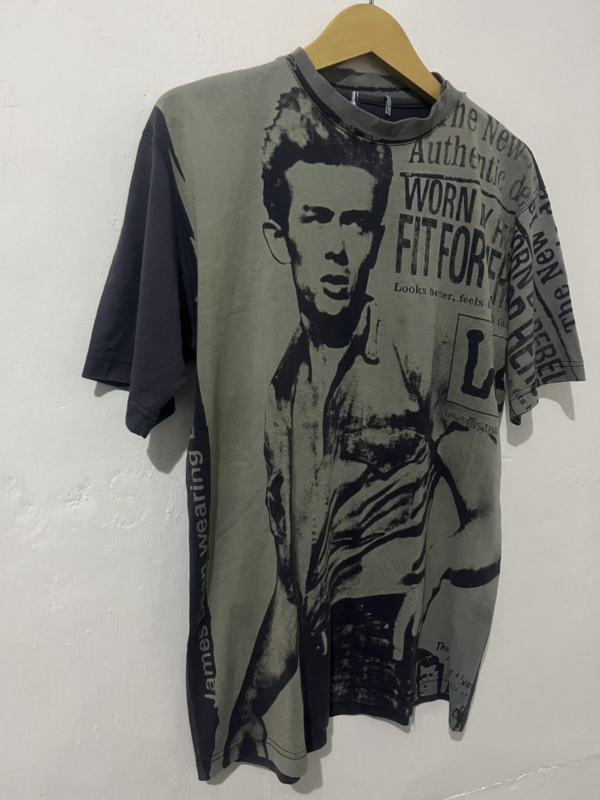 Lee × Vintage James Dean Lee Jeans Vintage 90s Shirt XL Size US XL / EU 56 / 4 - 7 Thumbnail