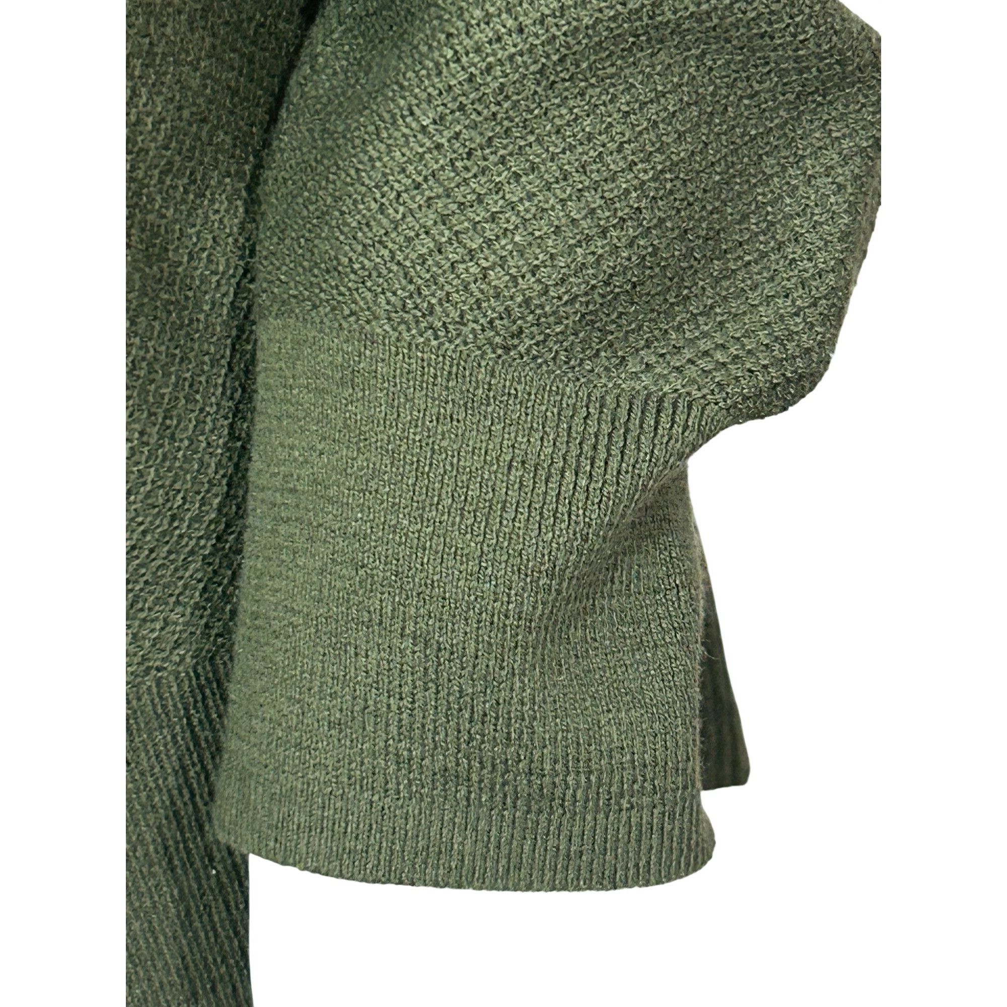 Gap GAP Women’s Sweater S Green Crewneck Pullover Long Sleeve Ri Size S / US 4 / IT 40 - 11 Thumbnail