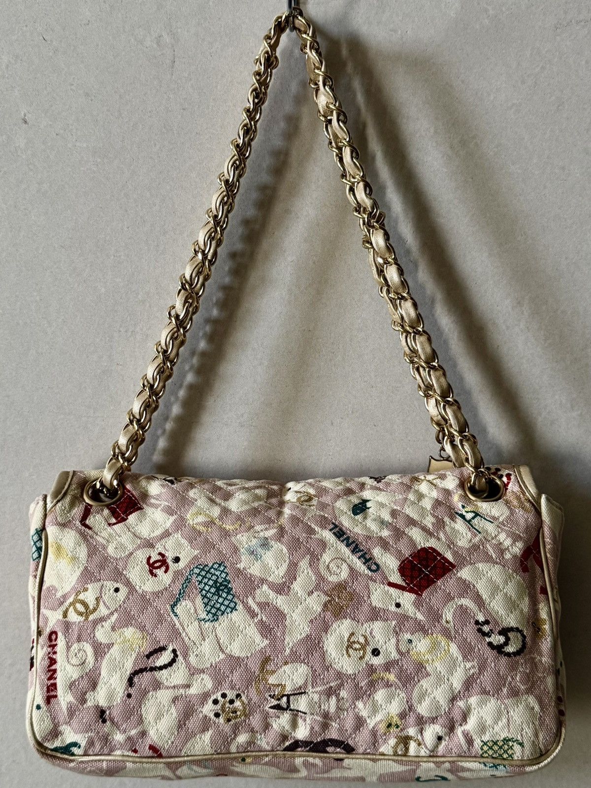 Chanel Chanel - Karl Lagerfeld - SS07 Pink Baby animals - Flap Bag Size ONE SIZE - 5 Thumbnail