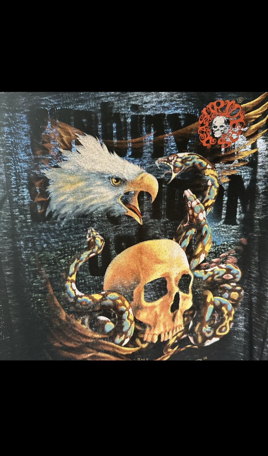 Harley Davidson Vintage 3D emblem Easy Riders rodeo Harley davidson t shirt Size US L / EU 52-54 / 3 - 7 Thumbnail