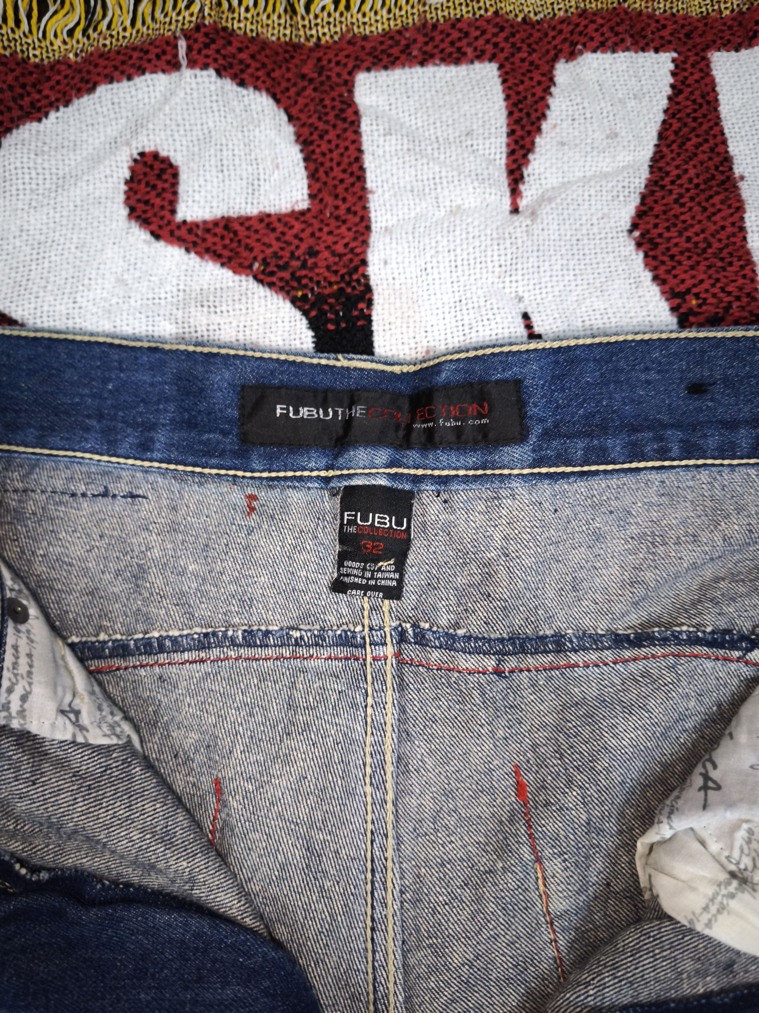 Fubu × Vintage Vintage Fubu Circa Jeans Men Blue Baggy Tappered Denim Size US 32 / EU 48 - 5 Thumbnail