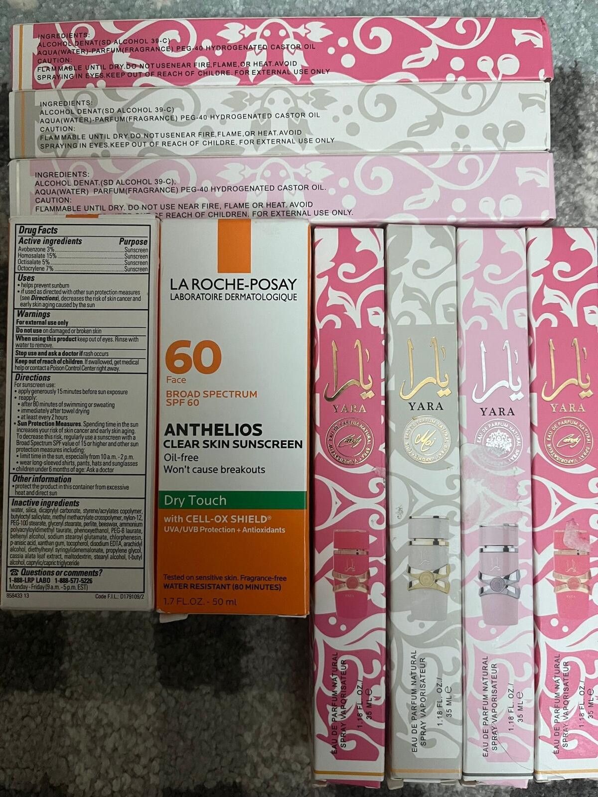 Other Beauty Bundle Yara Perfume+ La Roche Posay SPF Skincare Lot Size ONE SIZE - 3 Thumbnail