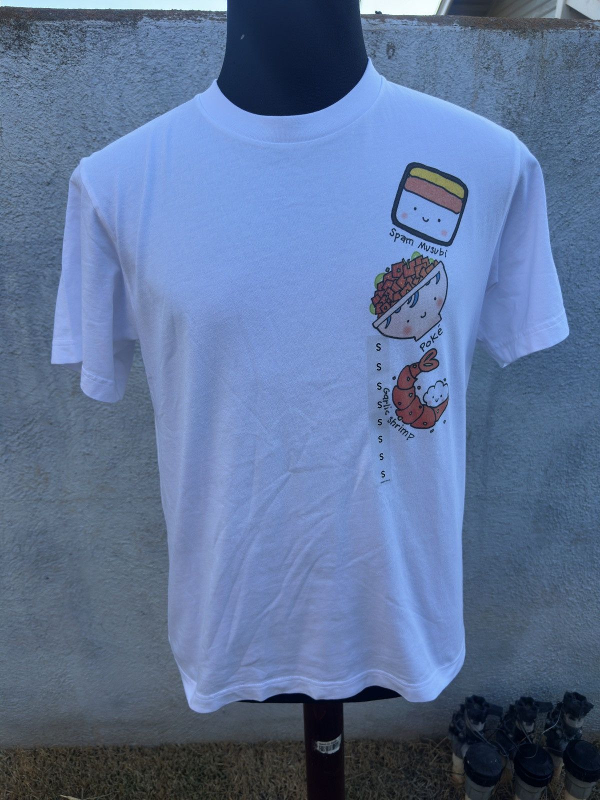 Uniqlo New Uniqlo Spam and Poke Bowl Garlic Shrimp Men's S Size US M / EU 48-50 / 2 - 1 Thumbnail
