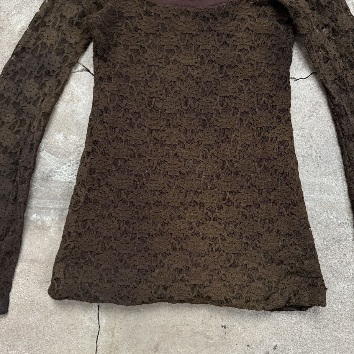 Japanese Brand Vintage Y2K Open Shoulder Flared Sleeve Long Sleeve Size M / US 6-8 / IT 42-44 - 4 Thumbnail