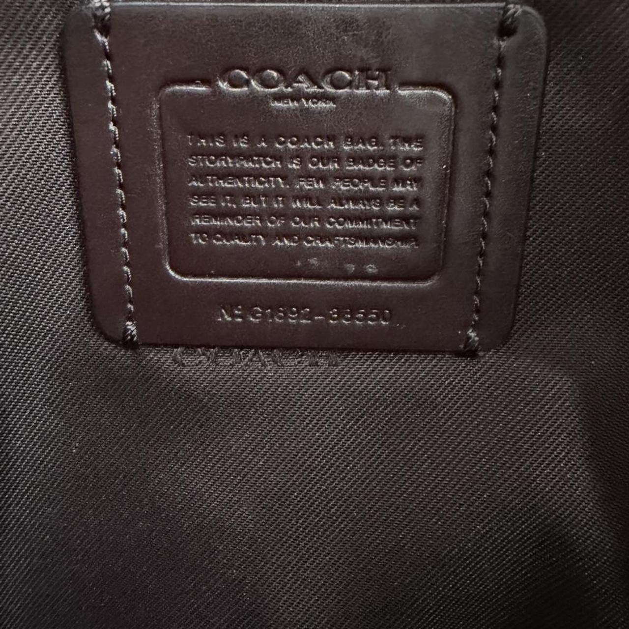 Coach Coach Black Pebbled Leather Carryall Tote Shoulder Bag Size ONE SIZE - 5 Thumbnail