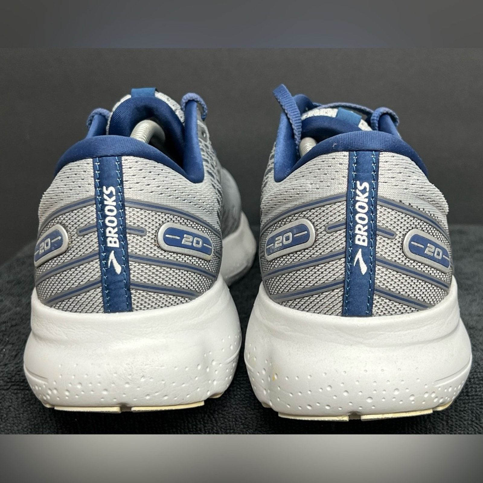 Brooks Brooks Glycerin GTS 20 Mens 13 D Shoe Gray Sneaker WORN ONCE Size US 13 / EU 46 - 7 Thumbnail