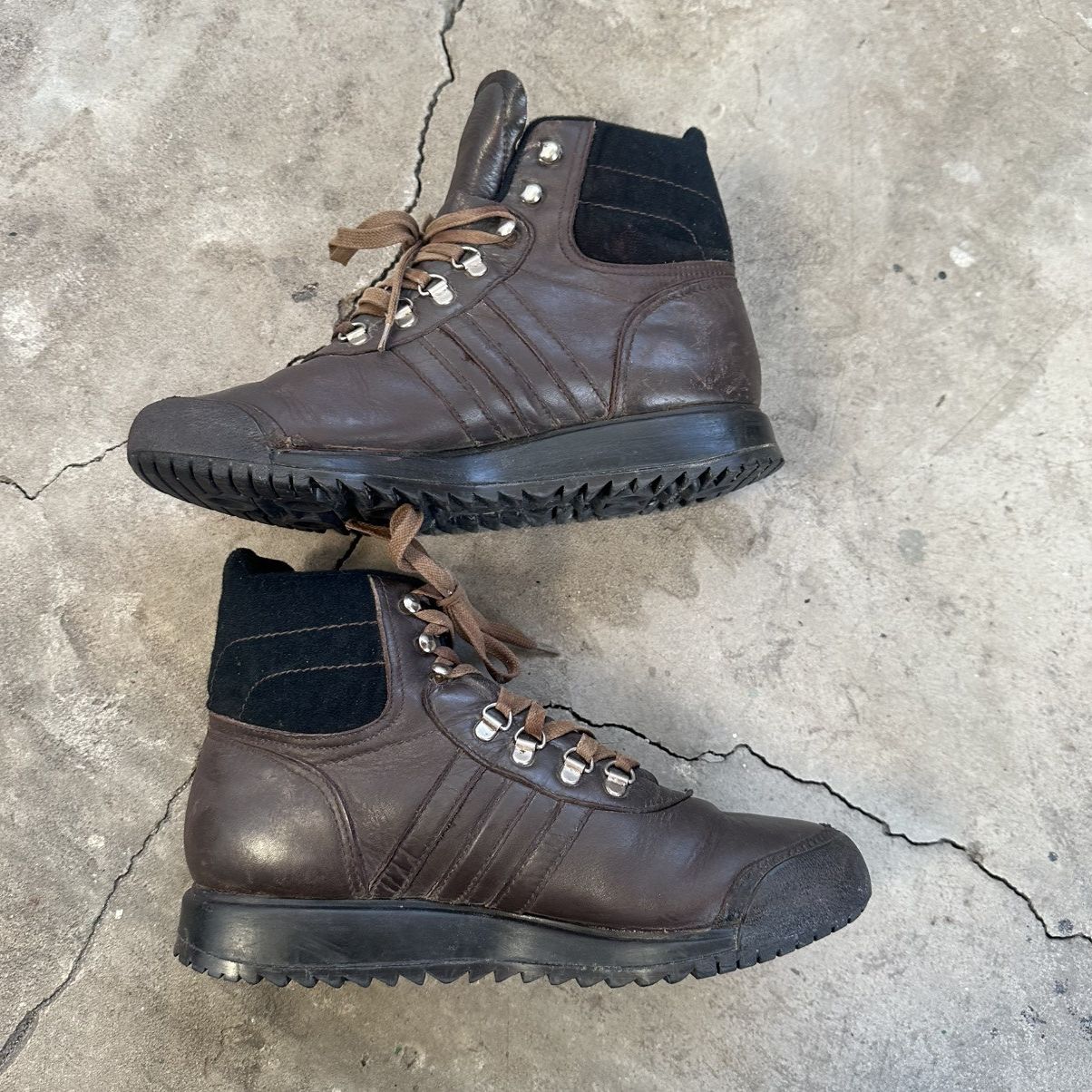 Adidas Vintage 1994 Adidas zurc High Leather Combat Trail Boots Size US 8.5 / EU 41-42 - 10 Thumbnail