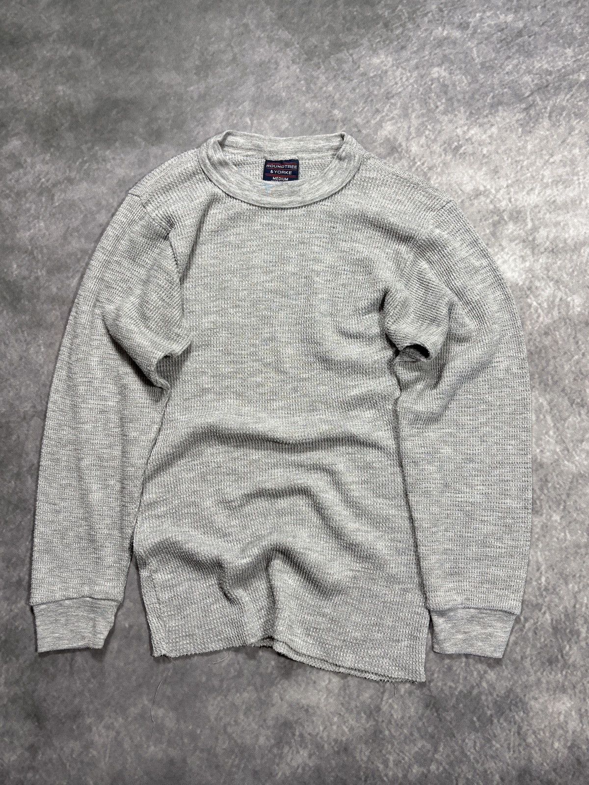 Vintage Vintage Thermal Base Layer 80s 90s Waffle Blank Made in USA Size US XS / EU 42 / 0 - 2 Thumbnail