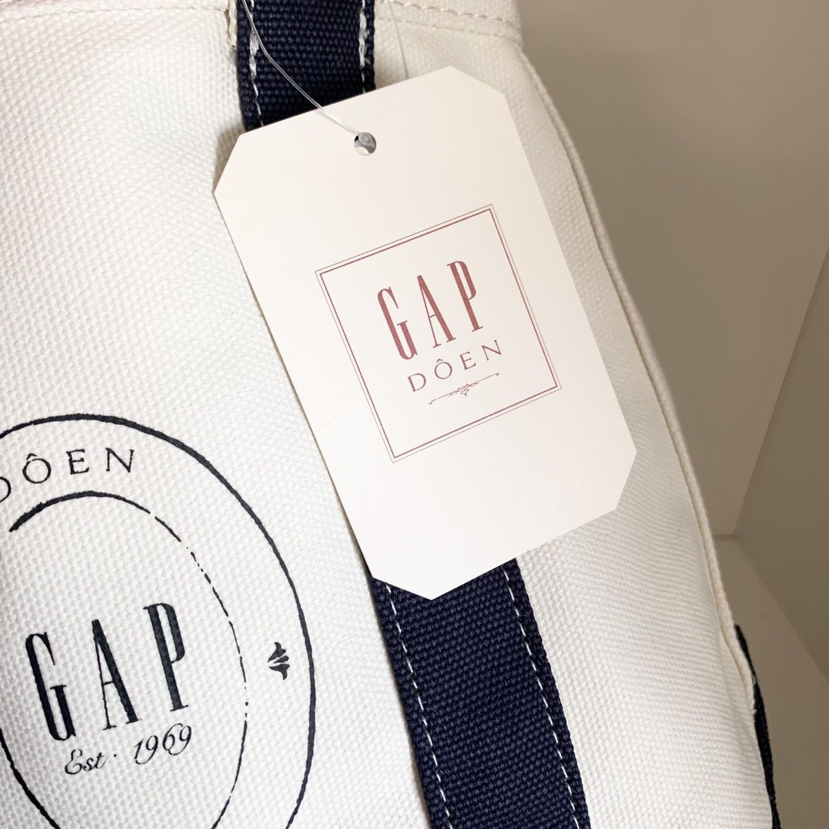 DOEN × Gap Doen gap 100% cotton mini tote bag Size ONE SIZE - 15 Thumbnail