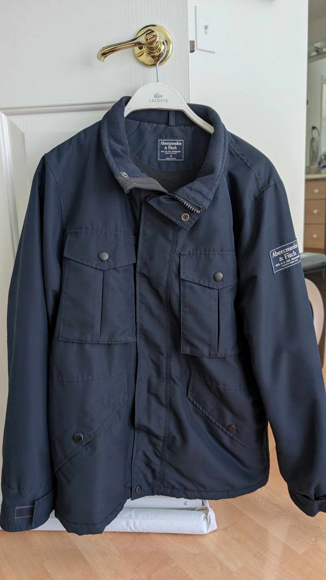 Abercrombie & Fitch Abercrombie & Fitch Outwear Navy Parka Size US S / EU 44-46 / 1 - 1 Thumbnail