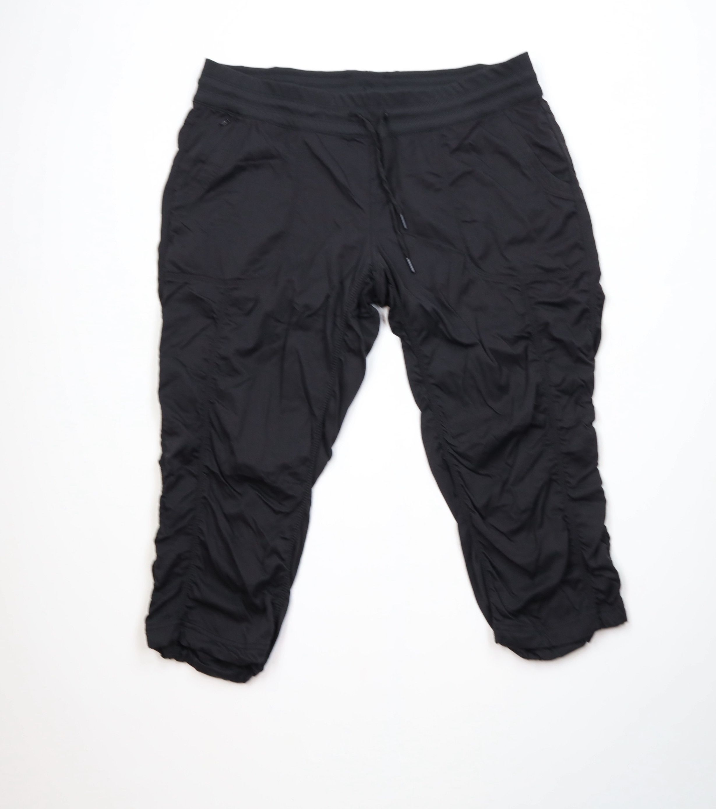 The North Face The North Face Spell Out Cropped Trekking Capris Pants Black Size 39" - 1 Thumbnail