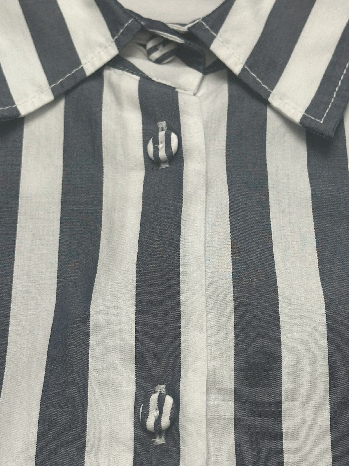 Piazza Sempione PIAZZA SEMPIONE Striped Shirt Blue and white Size M / US 6-8 / IT 42-44 - 6 Thumbnail
