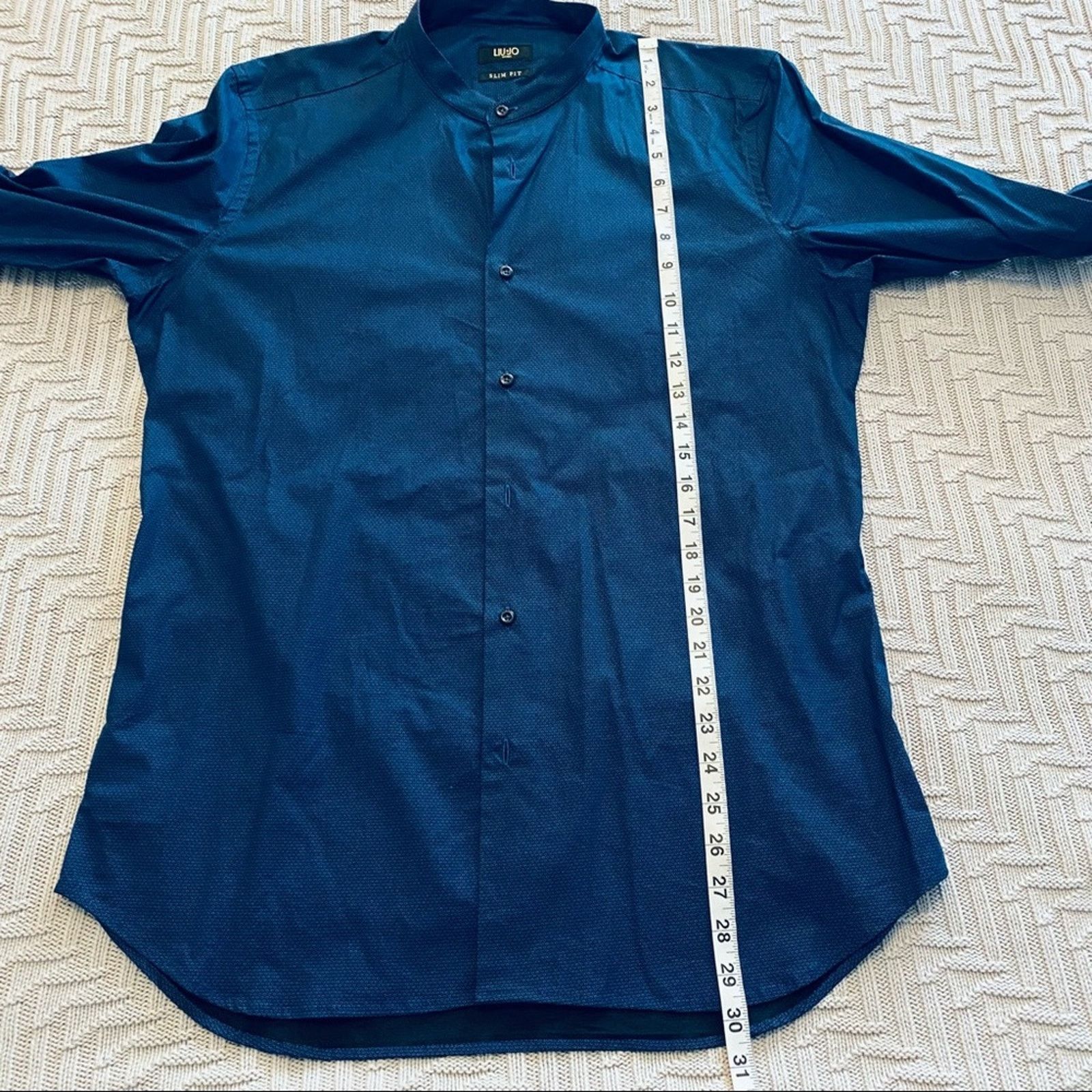 Liu Jo Liu Jo collarless slim fit button down Size US S / EU 44-46 / 1 - 8 Thumbnail
