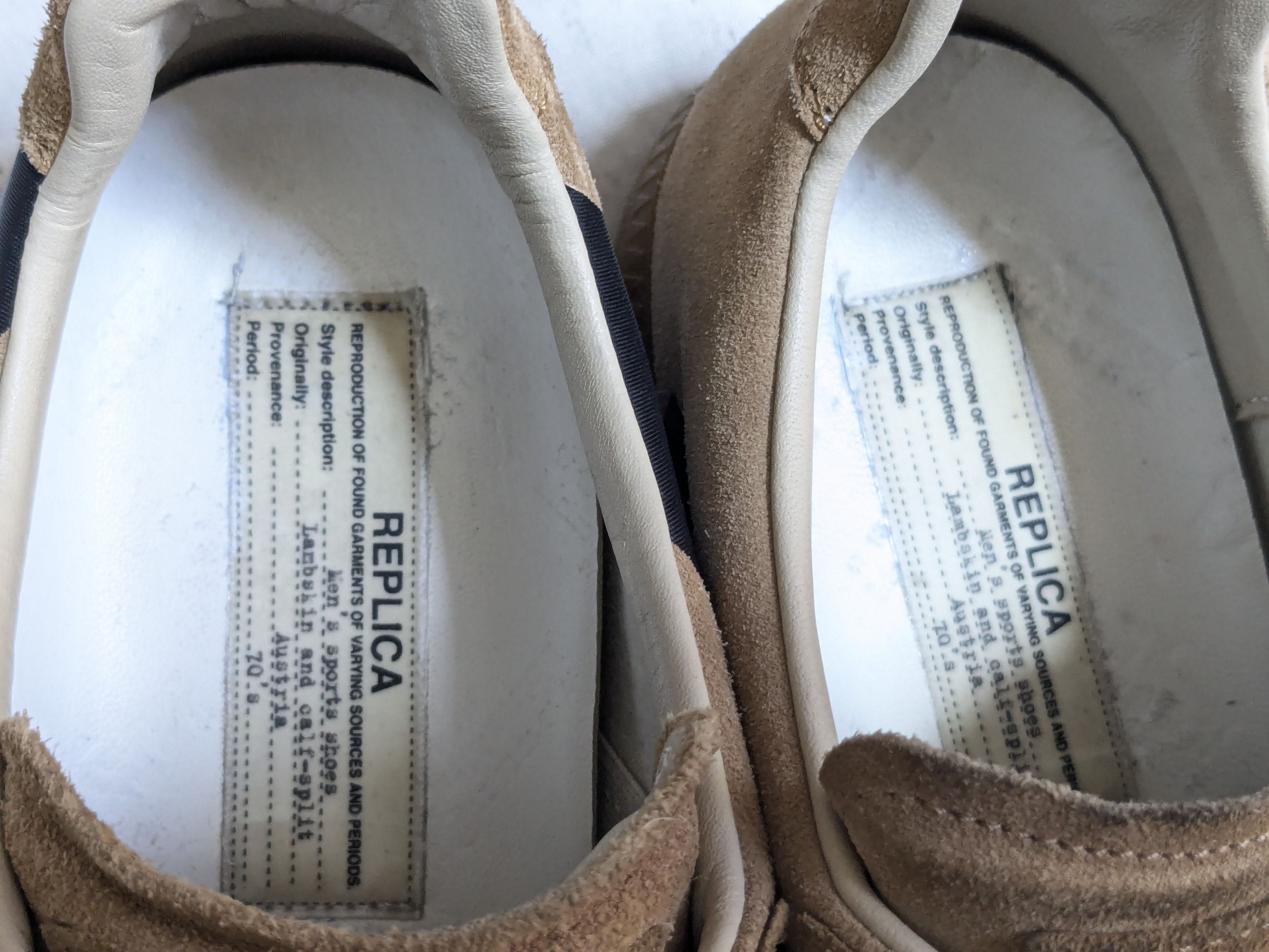 Maison Margiela Maison Margiela Replica GAT Brown 9 42 Black Gum Low Size US 9 / EU 42 - 7 Thumbnail