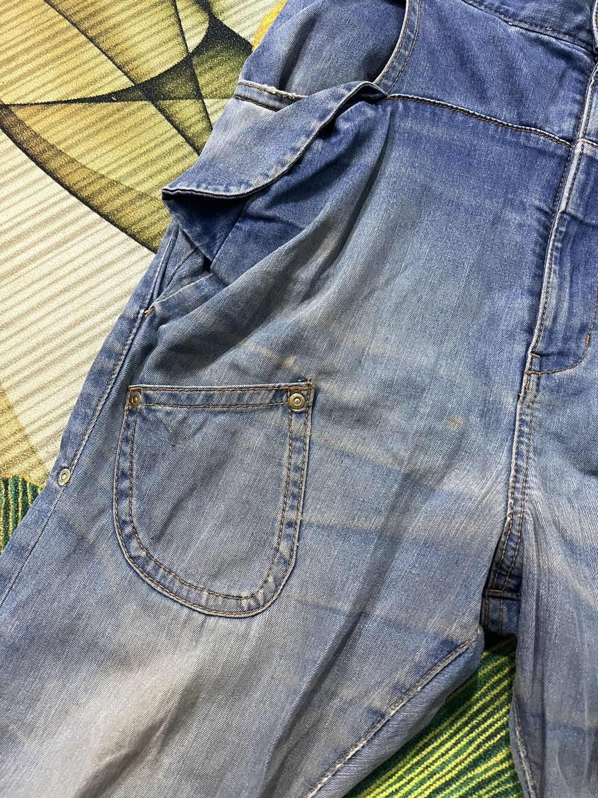 Issey Miyake × mercibeaucoup Mercibeaucoup Rusty Denim w29 Size US 29 - 5 Thumbnail