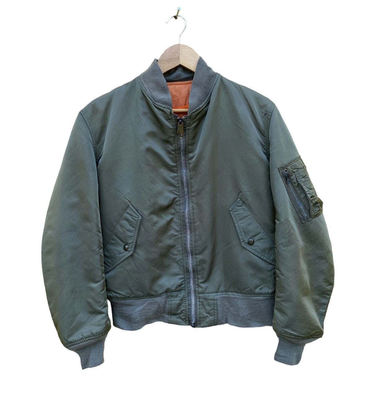 type N-2B flight bomber jacket N2B 00's japanesen label n2b flight