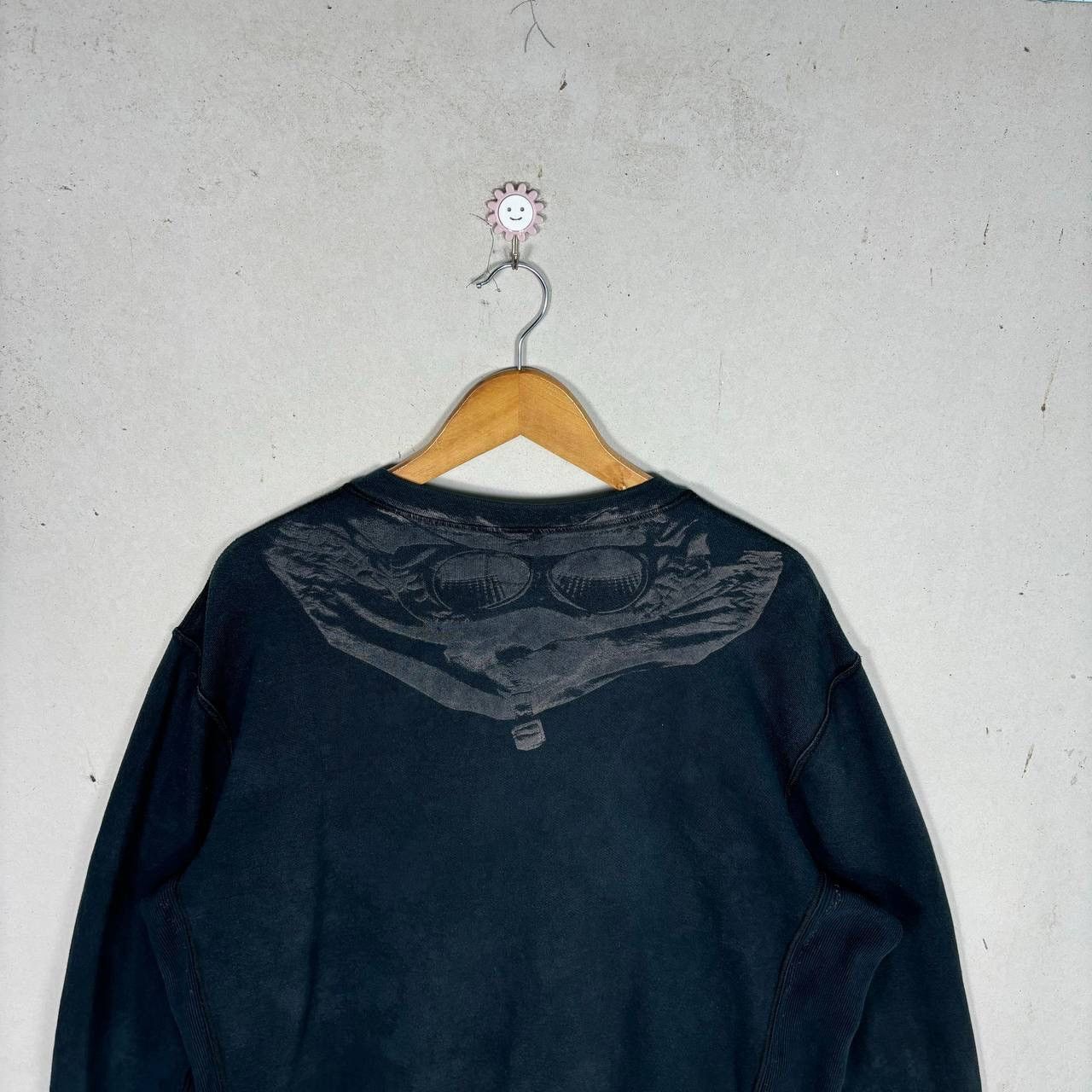 C.P. Company C.P. Company Goggle Print Sweatshirt Black Crewneck Size US XXL / EU 58 / 5 - 3 Thumbnail