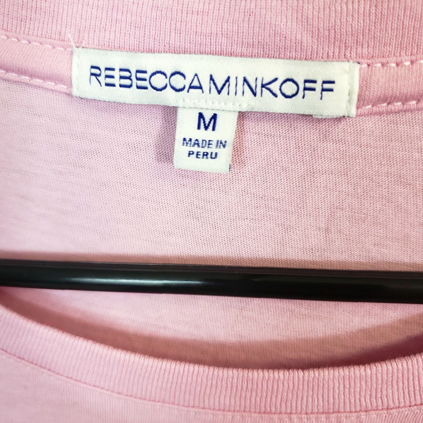 Rebecca Minkoff Rebecca Minkoff Womens Tee Sz M Pink The Force Is Female Cotton Shirt Womens M Pink Size M / US 6-8 / IT 42-44 - 5 Thumbnail