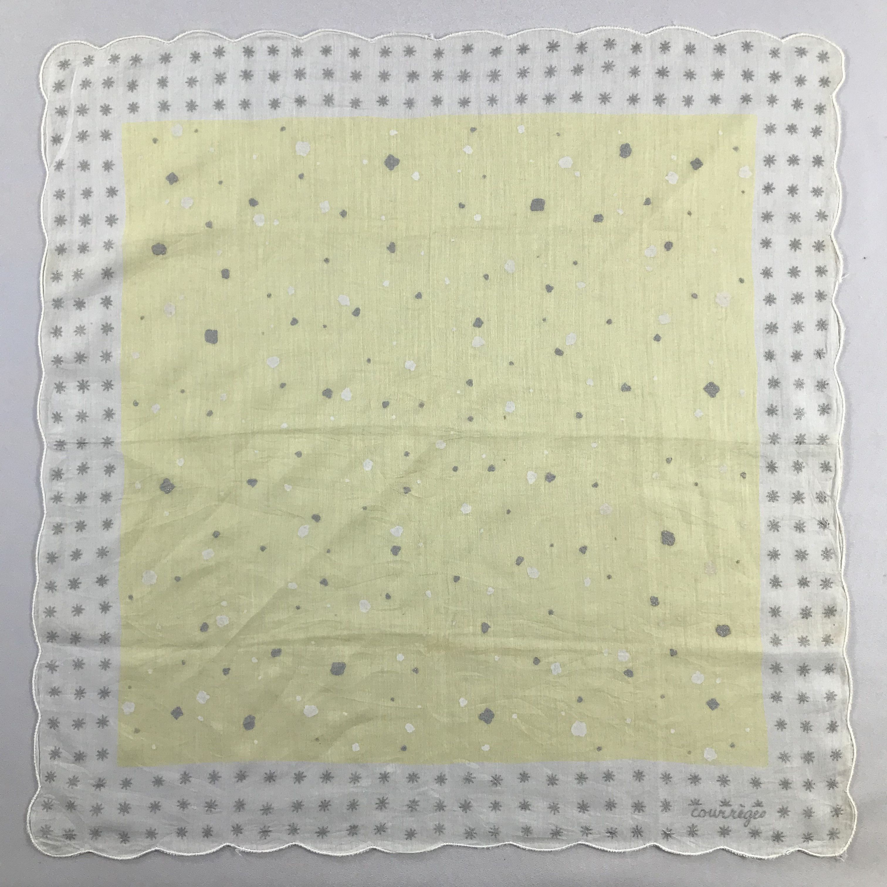 Courreges Courreges Handkerchief / Bandana / Neckerchief C718 Size ONE SIZE - 3 Thumbnail