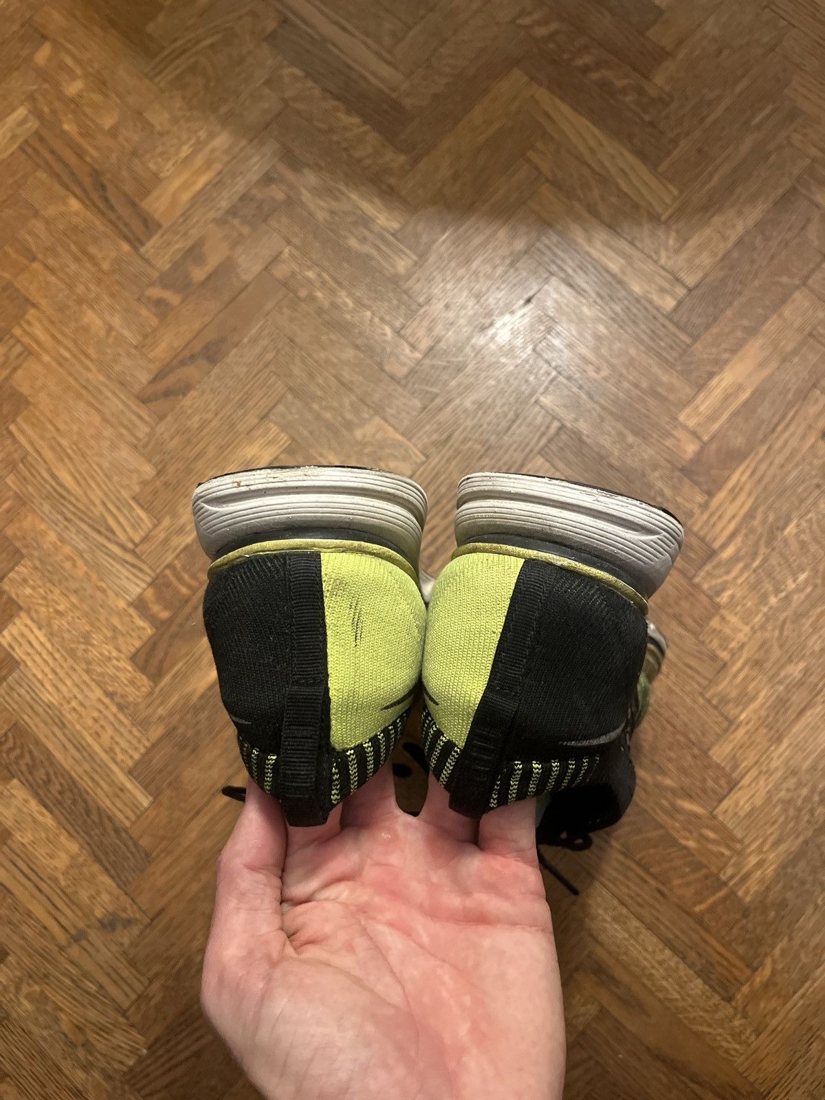 Nike Nike Flyknit Trainer+ Volt Green Size US 9 / EU 42 - 3 Thumbnail