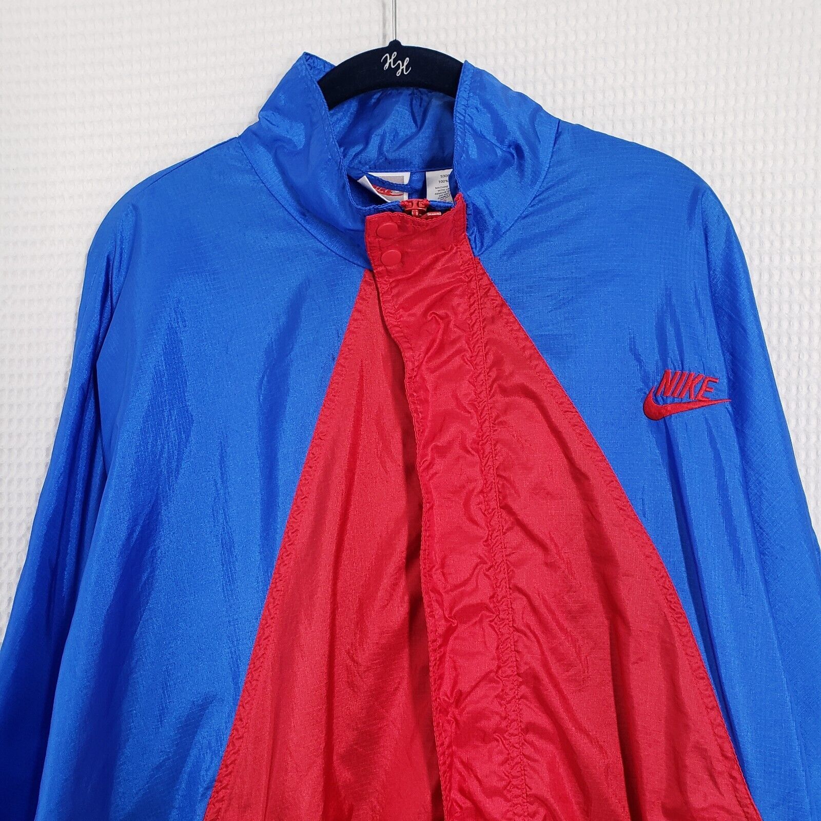 Nike Vintage Nike Windbreaker Jacket Men Large Red Blue Spiderman Size US L / EU 52-54 / 3 - 9 Thumbnail