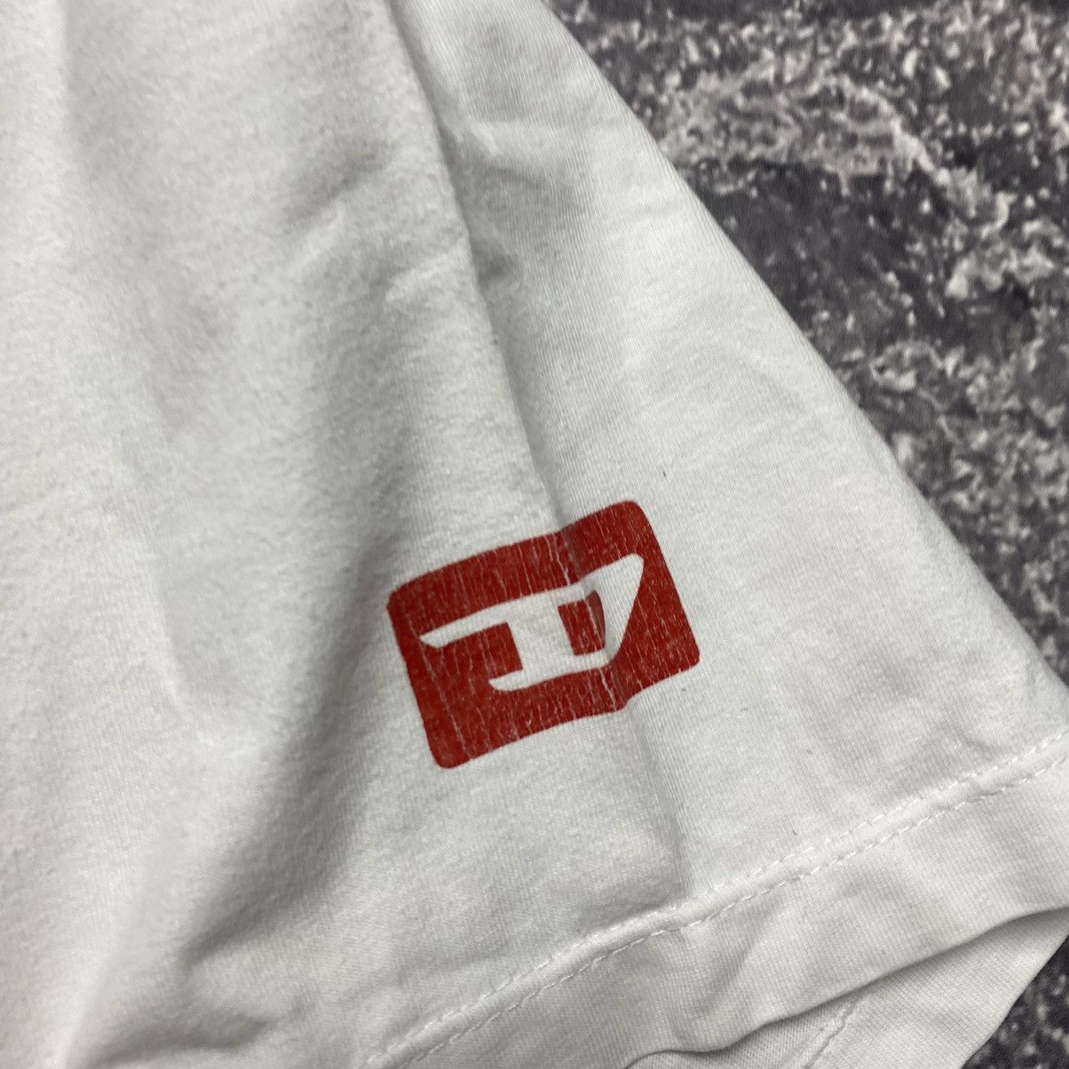Diesel Vintage Diesel Big Graphic logo y2k opium Streetwear tee Size US XXL / EU 58 / 5 - 8 Thumbnail