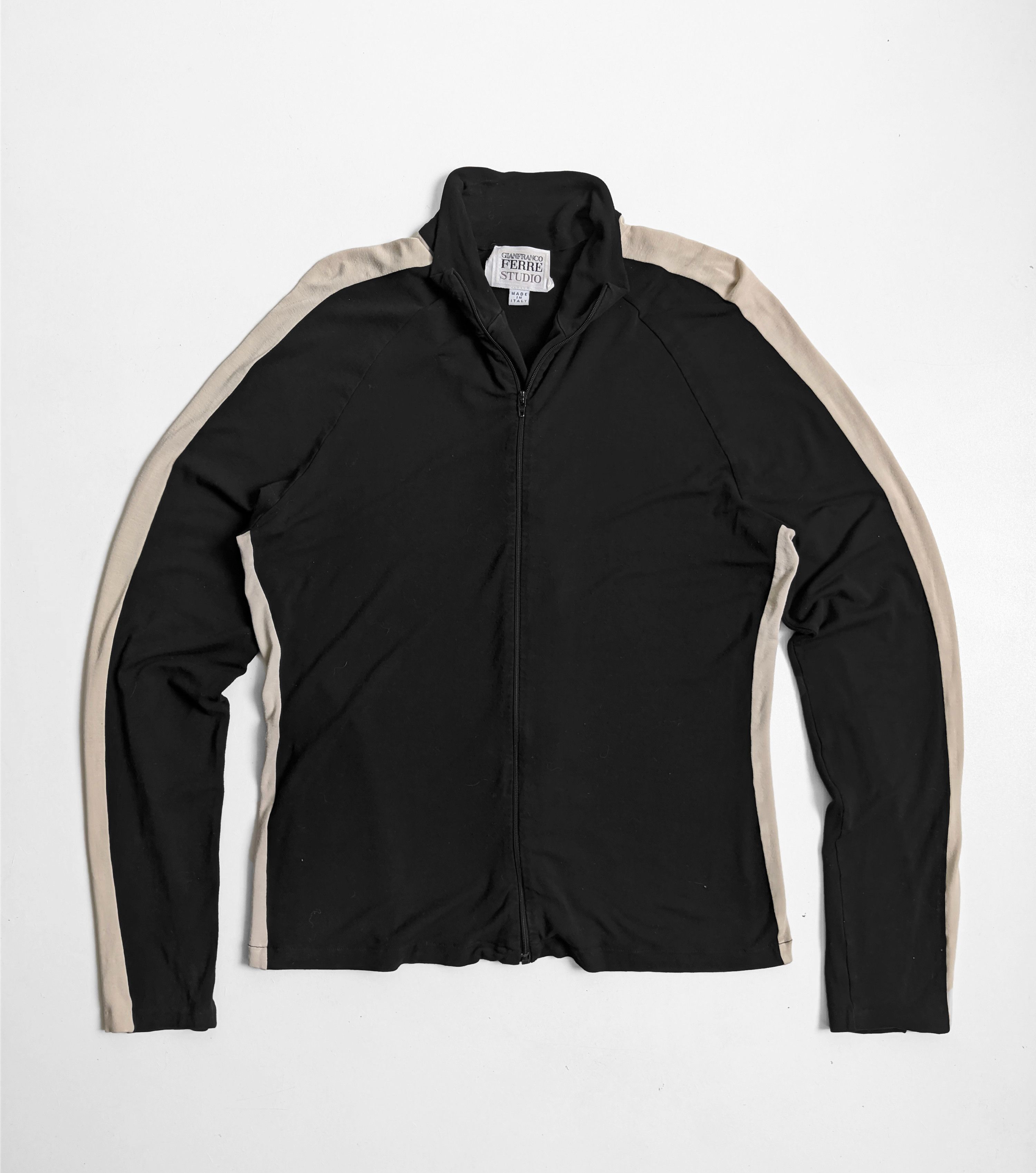 Gianfranco Ferre Gianfranco ferre zip long sleeve black vintage Size M / US 6-8 / IT 42-44 - 2 Thumbnail