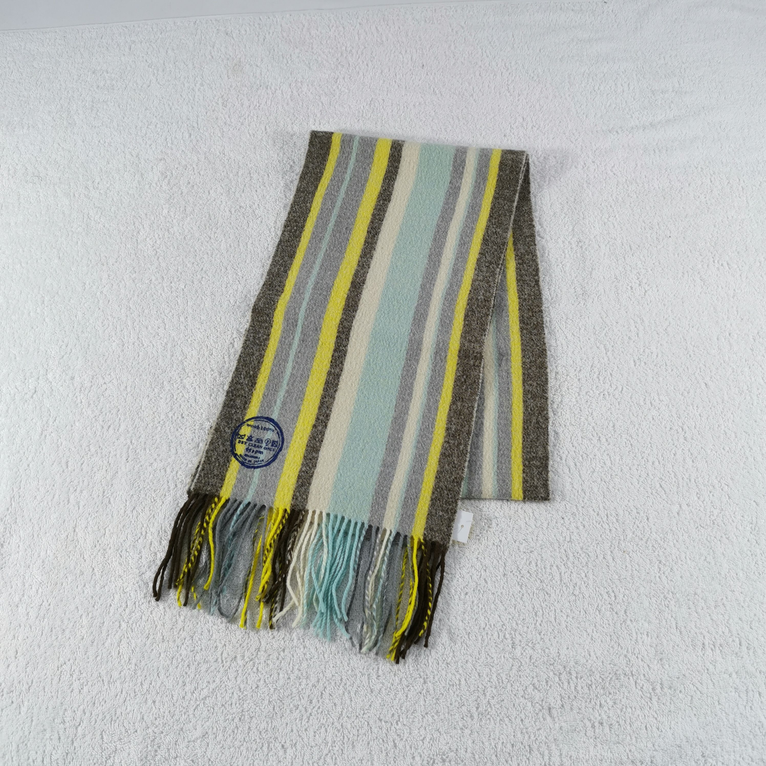 45rpm Vintage Wool Scarf Winter Scarves 56789 Size ONE SIZE - 3 Thumbnail