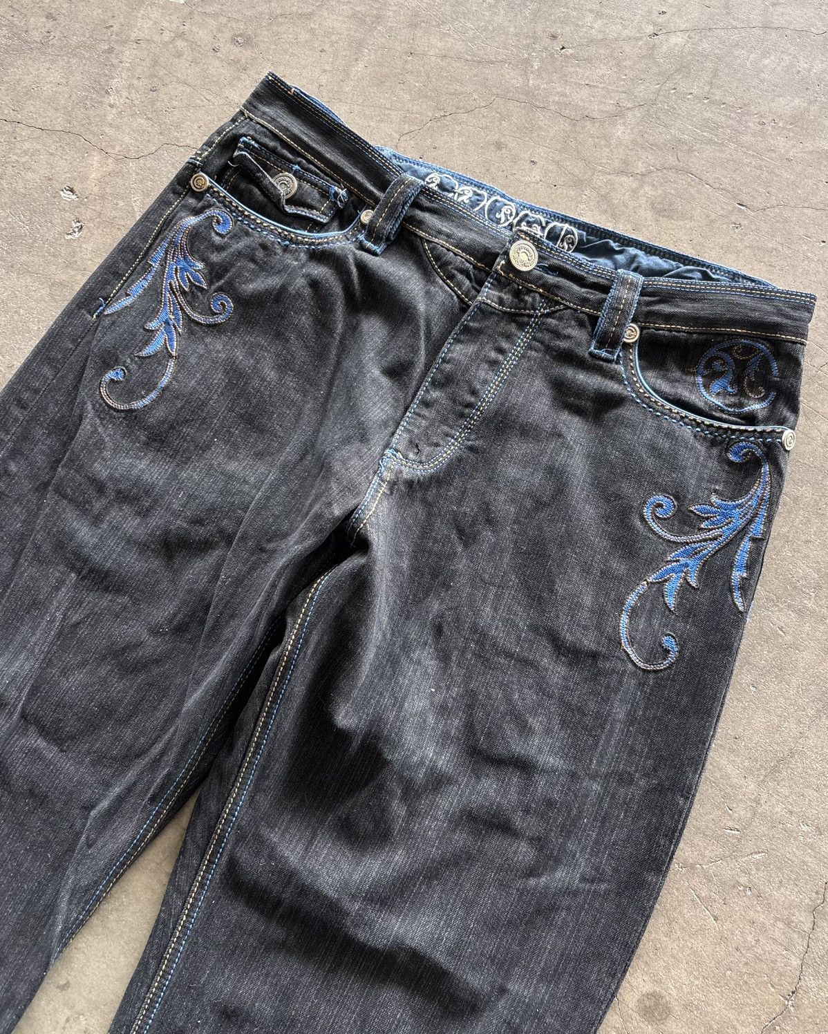 Coogi COOGI Art Baggy Denim Jeans Size US 40 / EU 56 - 3 Thumbnail