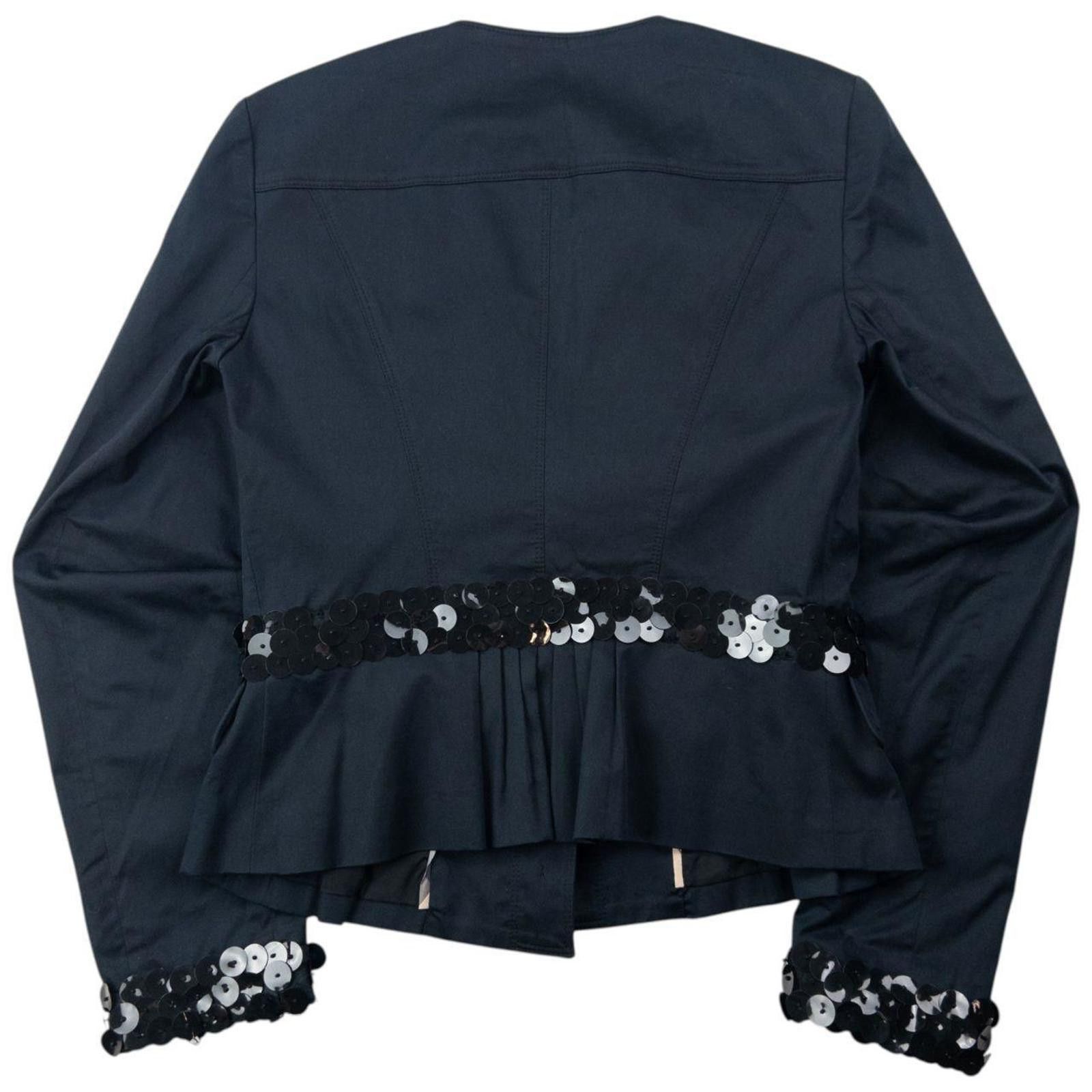 Burberry Vintage Burberry Tailored Sequin Jacket Womens Size 8 Size S / US 4 / IT 40 - 2 Thumbnail