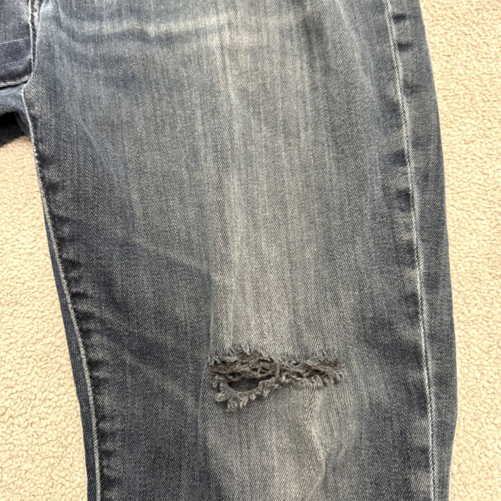 Levi's Levi's 511 Jeans Mens 36x29 Slim Fit Dark Wash Distressed Cotton Size US 36 / EU 52 - 6 Thumbnail